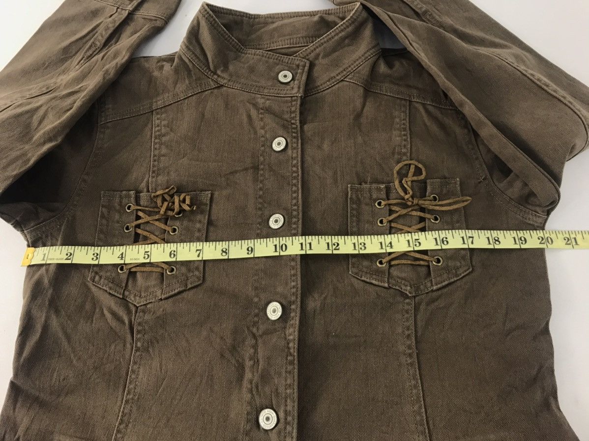 Japanese Brand Button Up Double Pocket Trucker Western Jacket Size S / US 4 / IT 40 - 8 Thumbnail