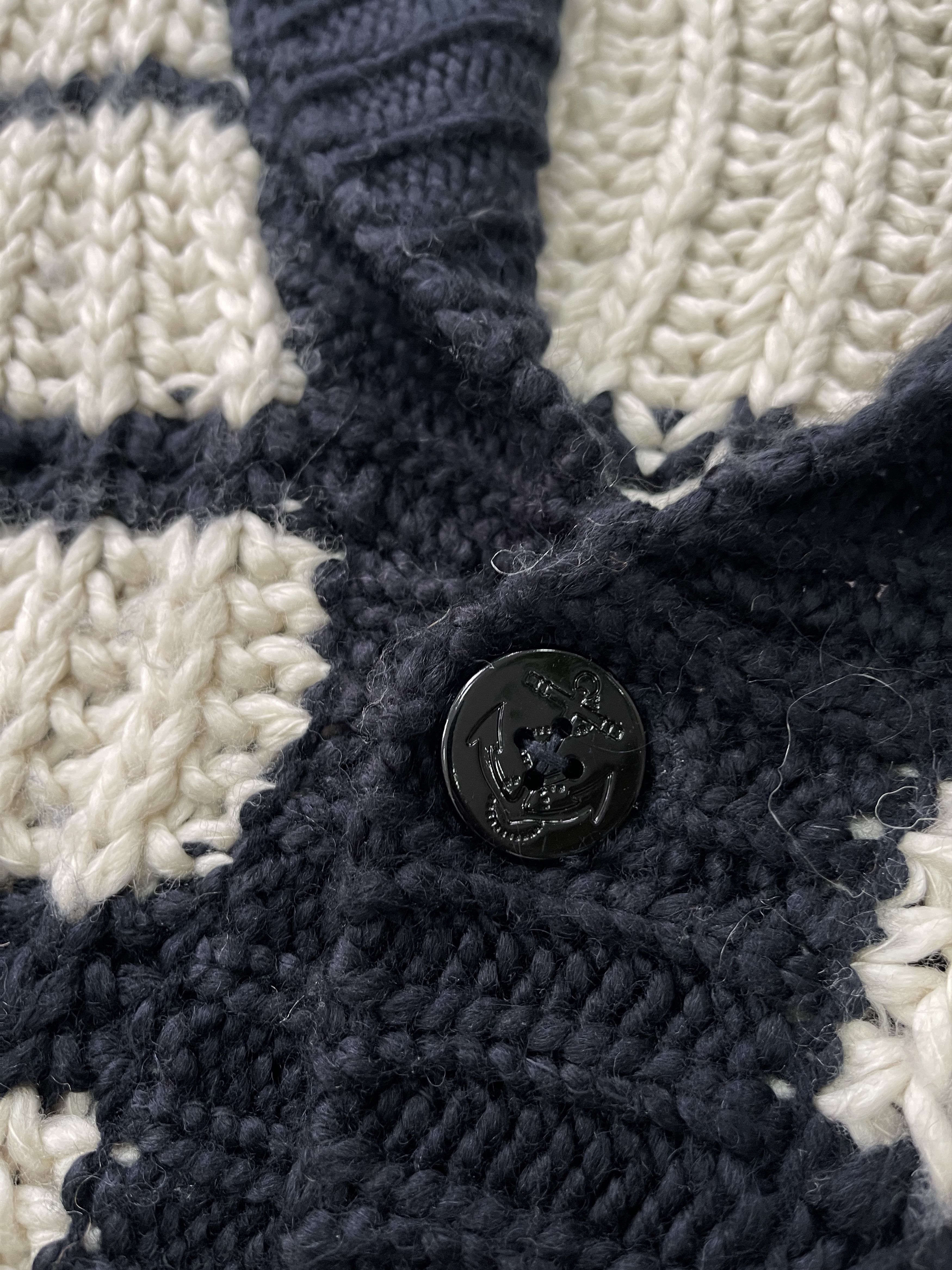 Jean Paul Gaultier × Vintage Vintage Jean Paul Gaultier Heavy Knit Cardigan Size S / US 4 / IT 40 - 5 Thumbnail
