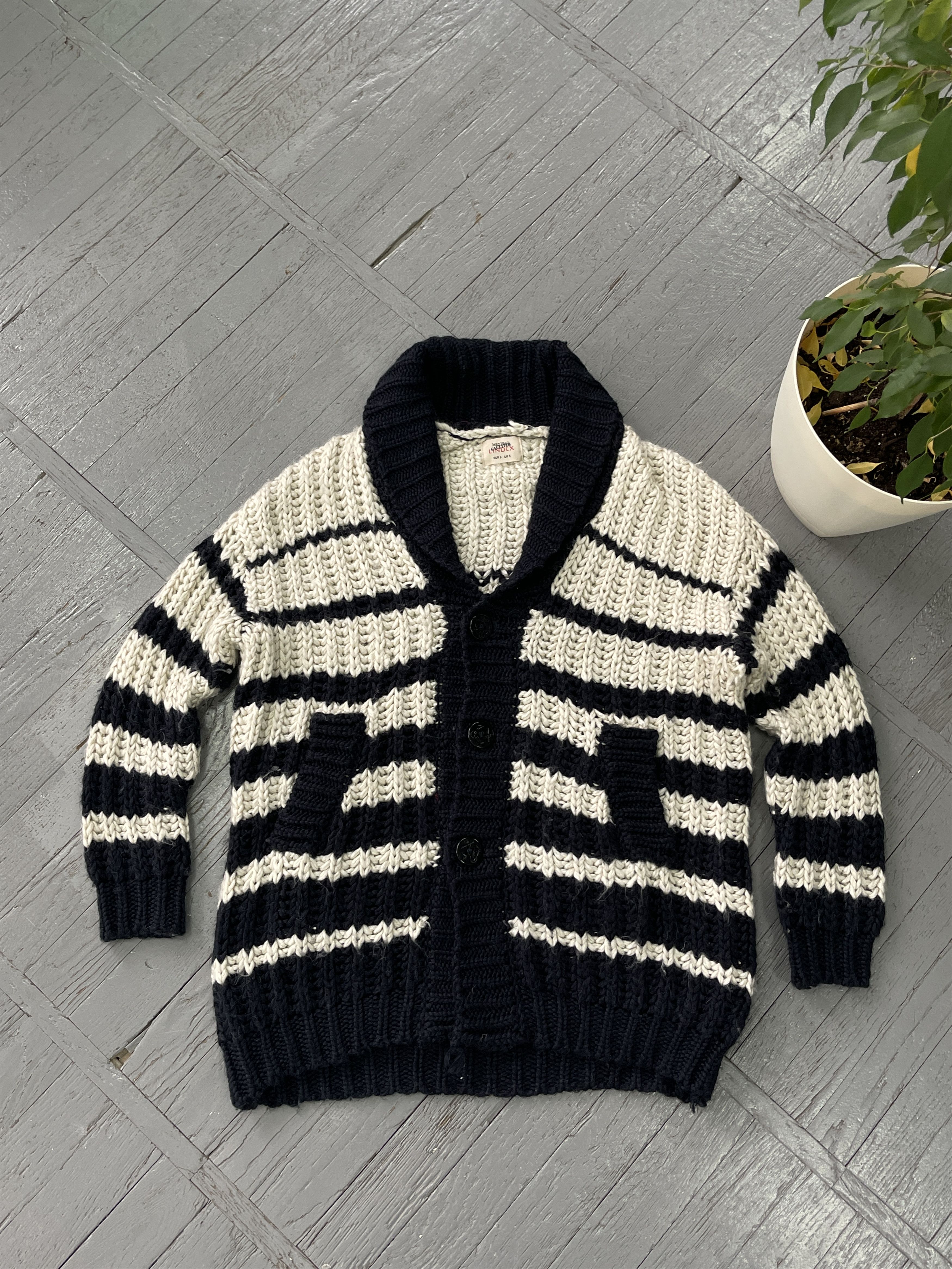 Jean Paul Gaultier × Vintage Vintage Jean Paul Gaultier Heavy Knit Cardigan Size S / US 4 / IT 40 - 3 Thumbnail