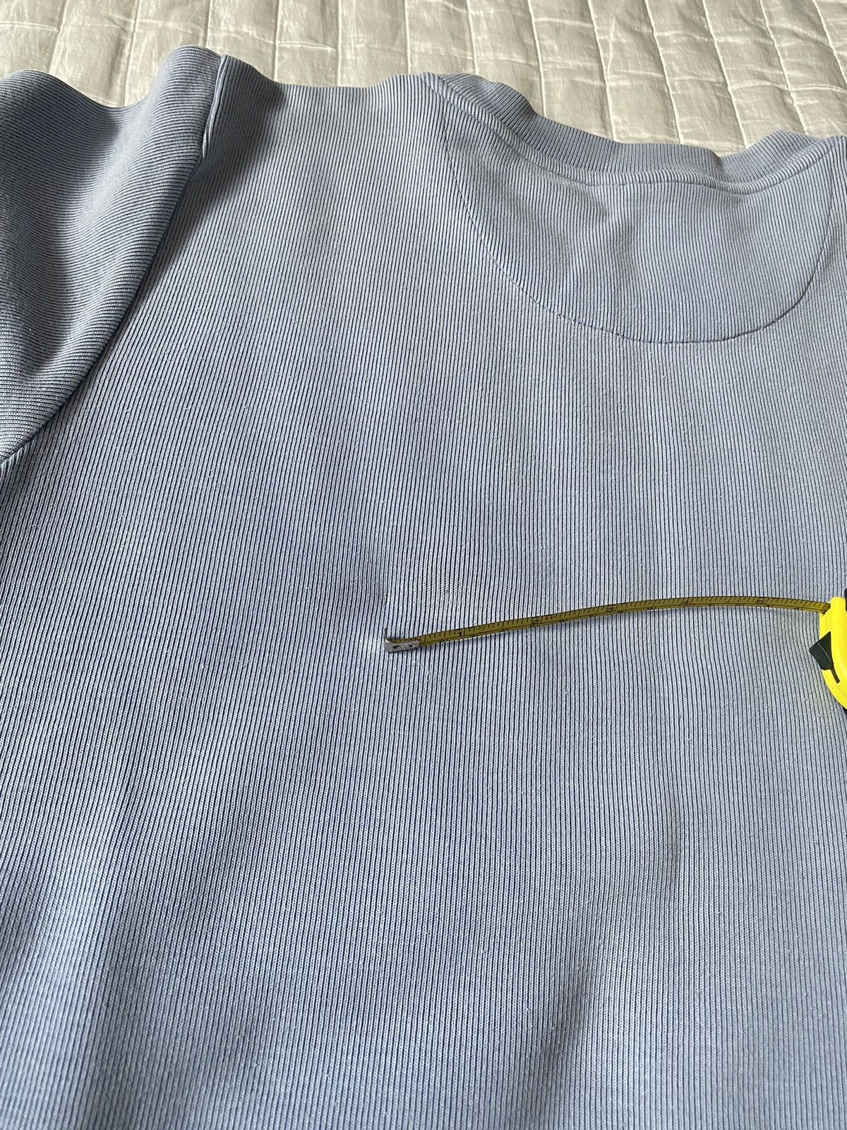 Nike × Vintage Nike Vintage Crewneck Baby Blue Center Logo S/M Unisex y2k Size S / US 4 / IT 40 - 10 Thumbnail