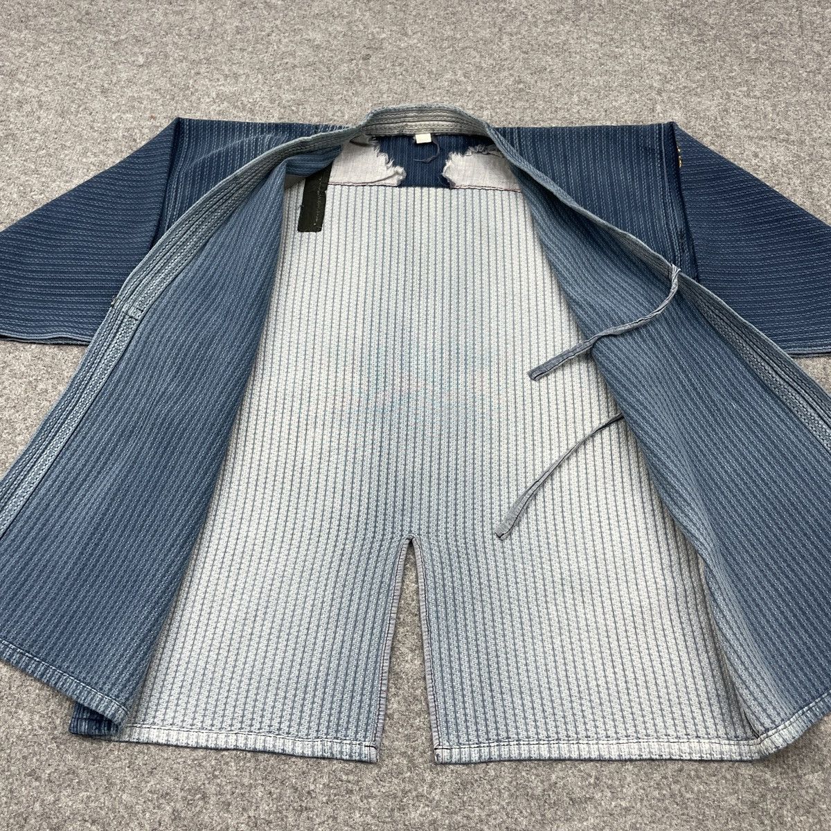 Japanese Brand × Vintage Vintage Japanese Brand Kimono Indigo Light Jacket Size US S / EU 44-46 / 1 - 4 Thumbnail