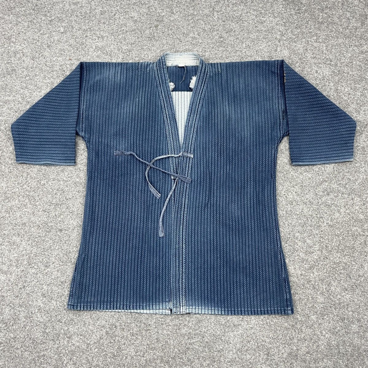 Japanese Brand × Vintage Vintage Japanese Brand Kimono Indigo Light Jacket Size US S / EU 44-46 / 1 - 3 Thumbnail
