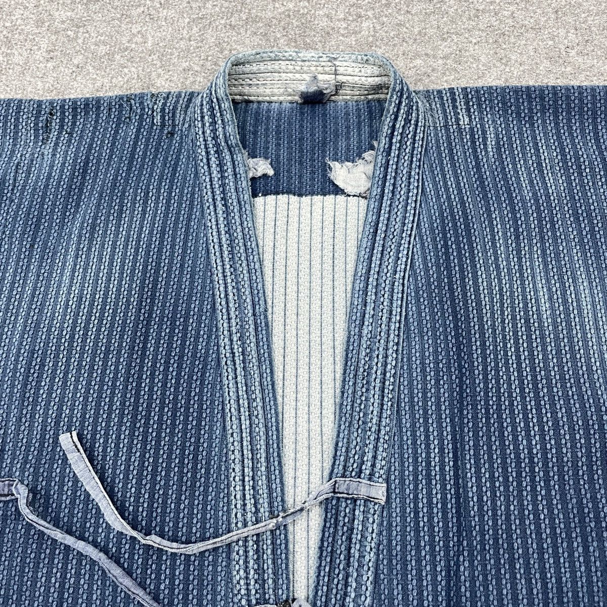Vintage Vintage Japanese Brand Kimono Indigo Light Jacket Size US M / EU 48-50 / 2 - 3 Thumbnail