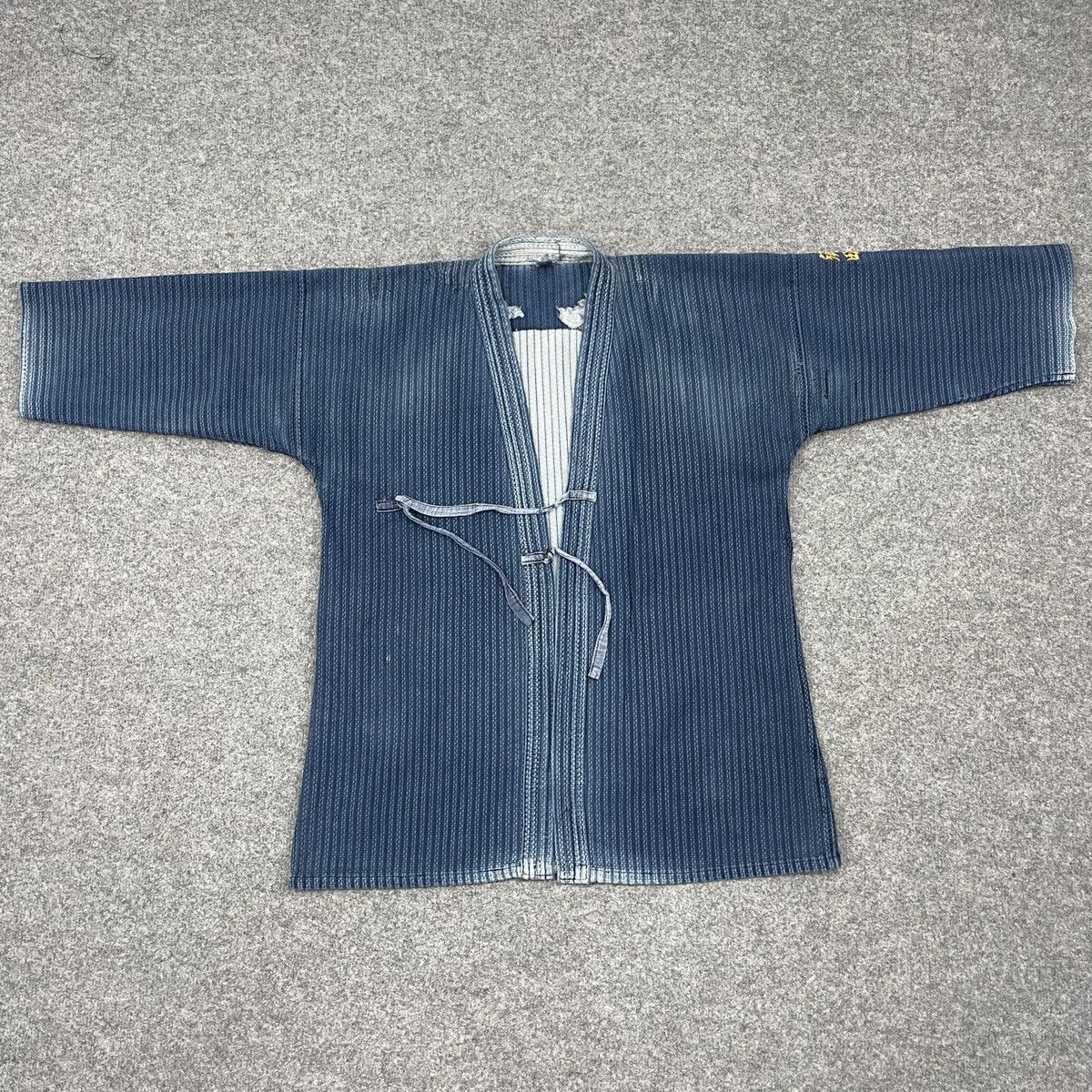 Vintage Vintage Japanese Brand Kimono Indigo Light Jacket Size US M / EU 48-50 / 2 - 1 Thumbnail