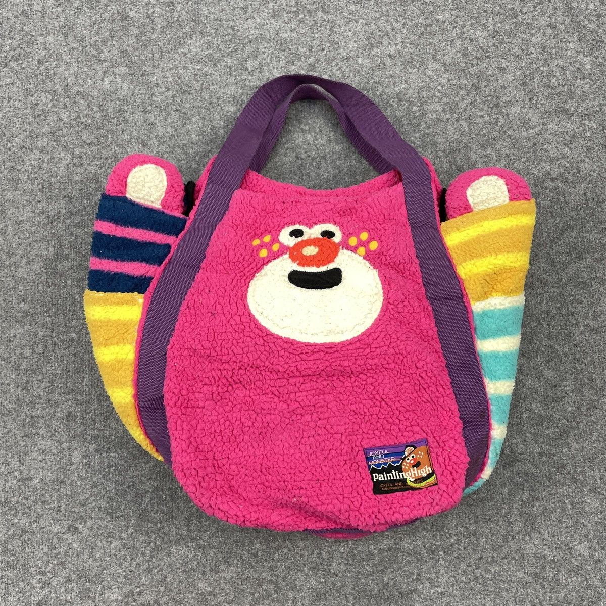 Art Comes First Joyful and Monster Fleece Tote Bag Size ONE SIZE - 2 Thumbnail