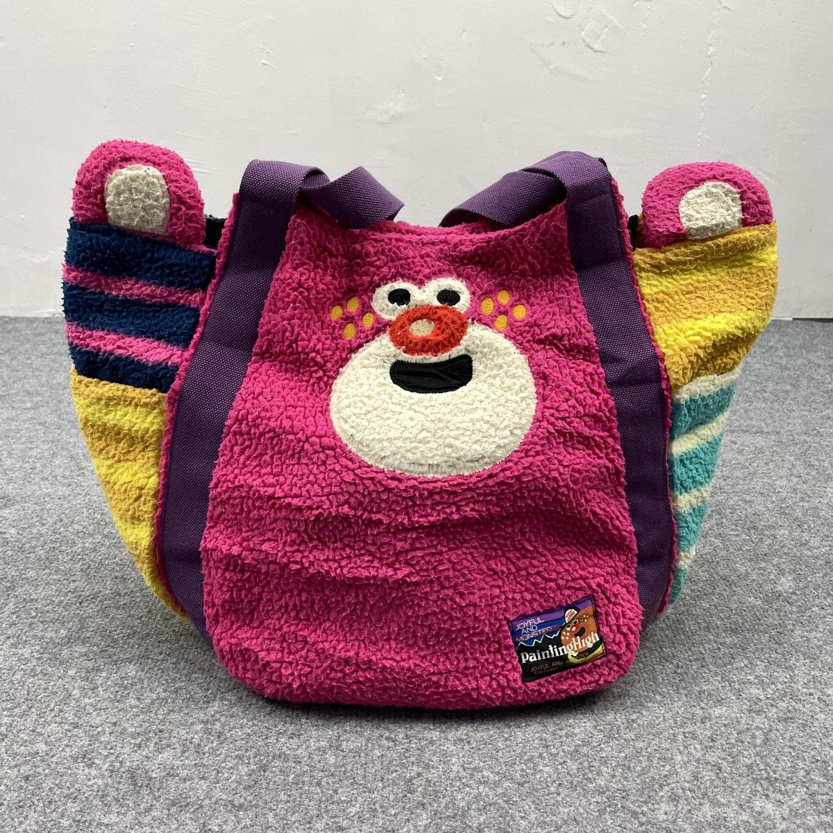 Art Comes First Joyful and Monster Fleece Tote Bag Size ONE SIZE - 1 Thumbnail