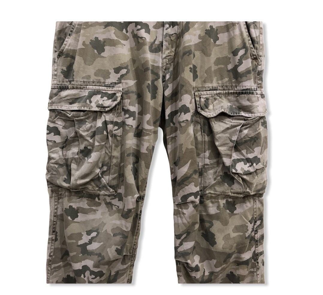 Japanese Brand Japanese Brand Real Crush Camouflage Multipocket Cargo Pant Size US 32 / EU 48 - 4 Thumbnail