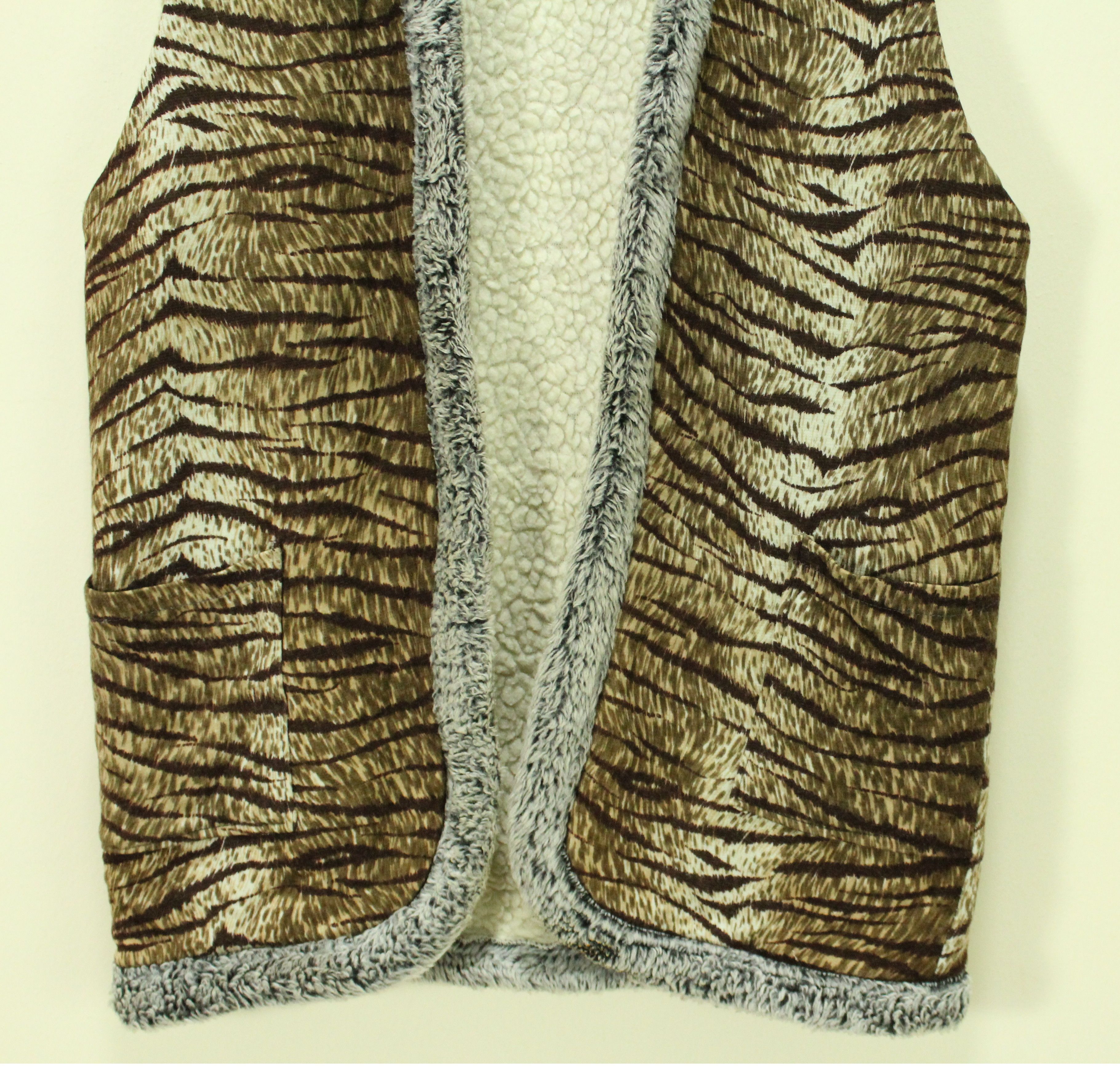 Japanese Brand × Vintage Vintage Kimono Vest Tiger Leopard Size US M / EU 48-50 / 2 - 3 Thumbnail