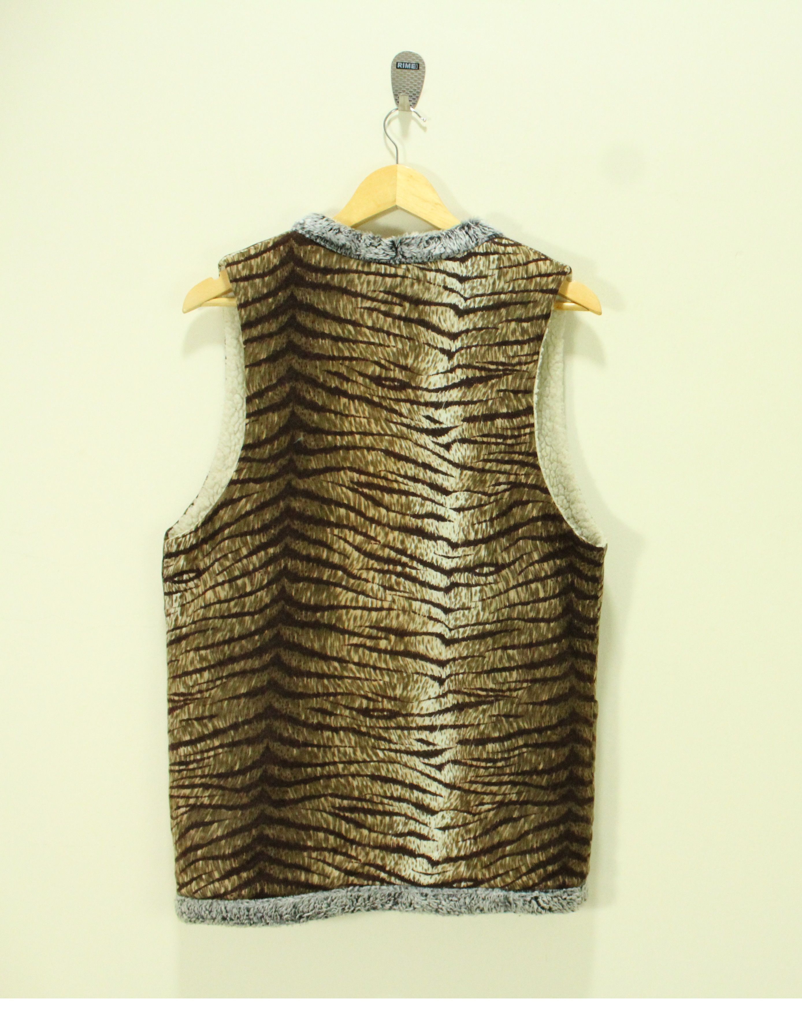 Japanese Brand × Vintage Vintage Kimono Vest Tiger Leopard Size US M / EU 48-50 / 2 - 4 Thumbnail