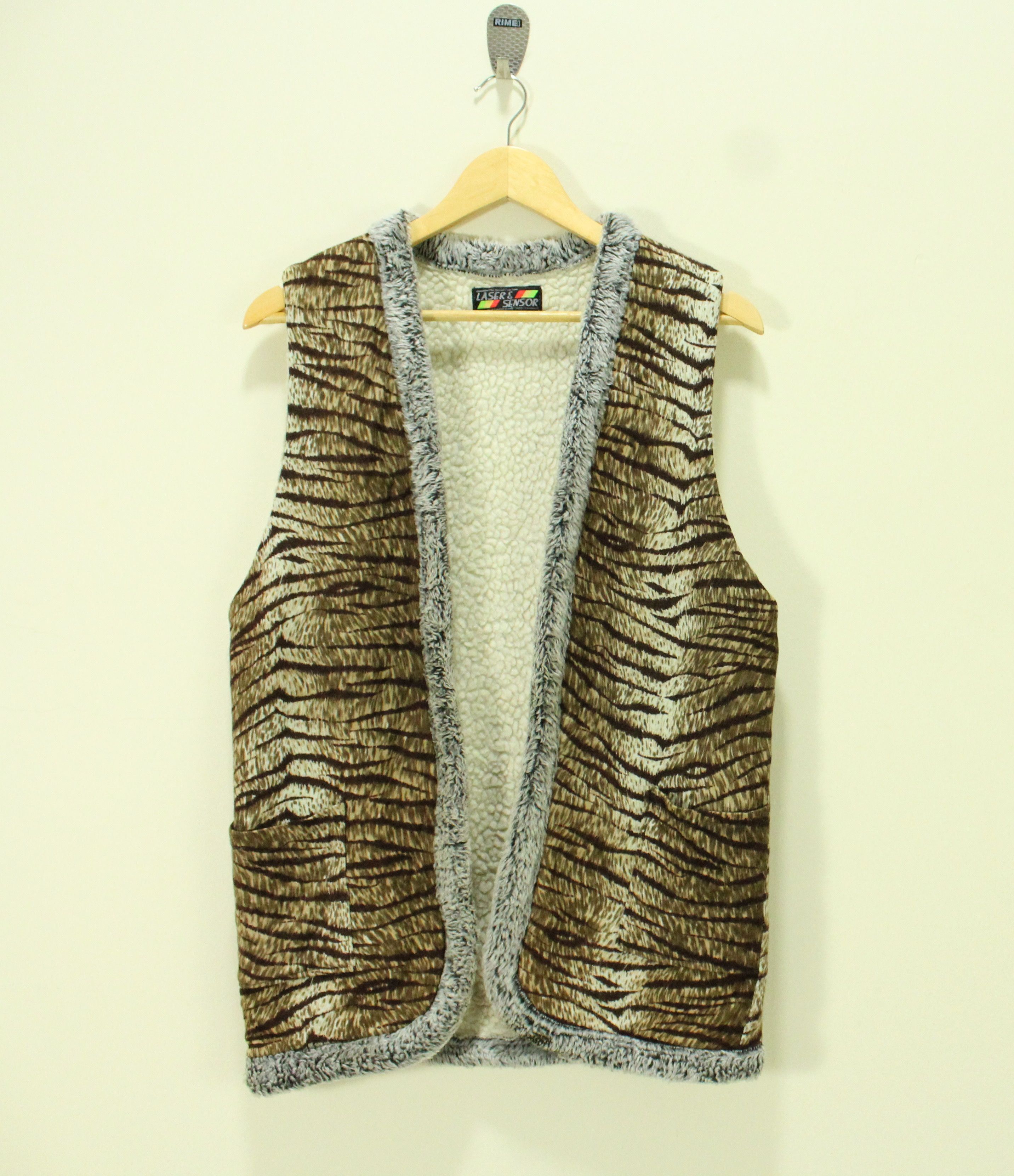 Japanese Brand × Vintage Vintage Kimono Vest Tiger Leopard Size US M / EU 48-50 / 2 - 1 Thumbnail