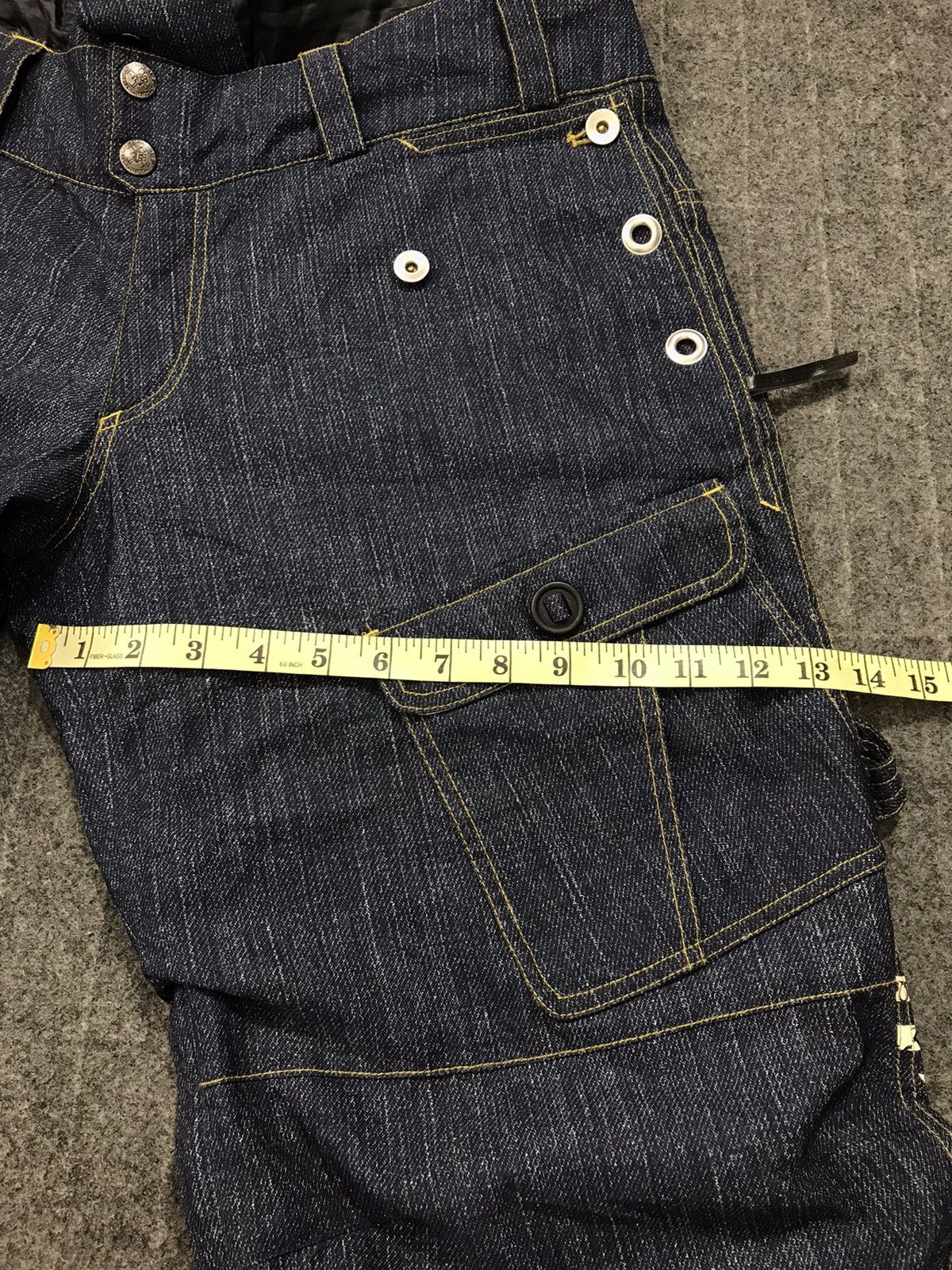 Vintage Jack Frost One Three Bushpant Indigo Denim Multi Pocket Size US 38 / EU 54 - 13 Thumbnail