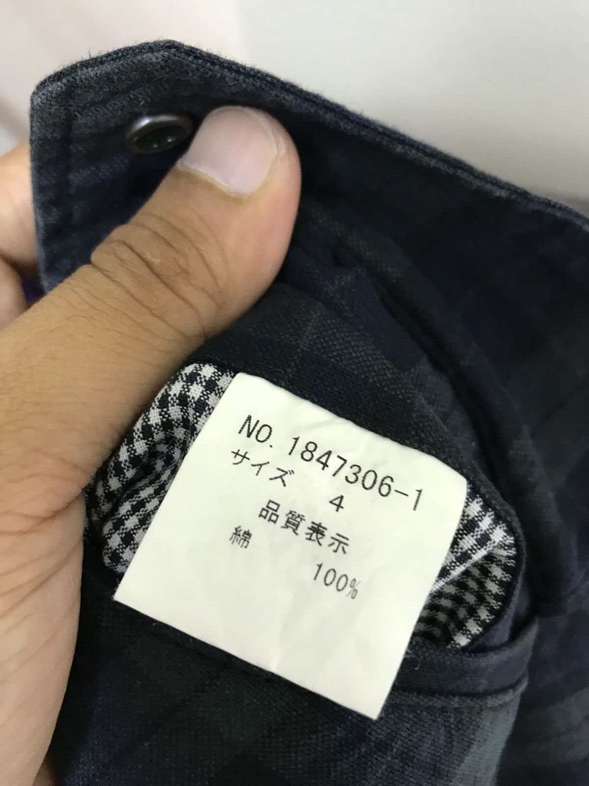 Japanese Brand Japan Brand Tete Homme Cropped Pant Cargo Tartan Regular Size US 30 / EU 46 - 9 Thumbnail