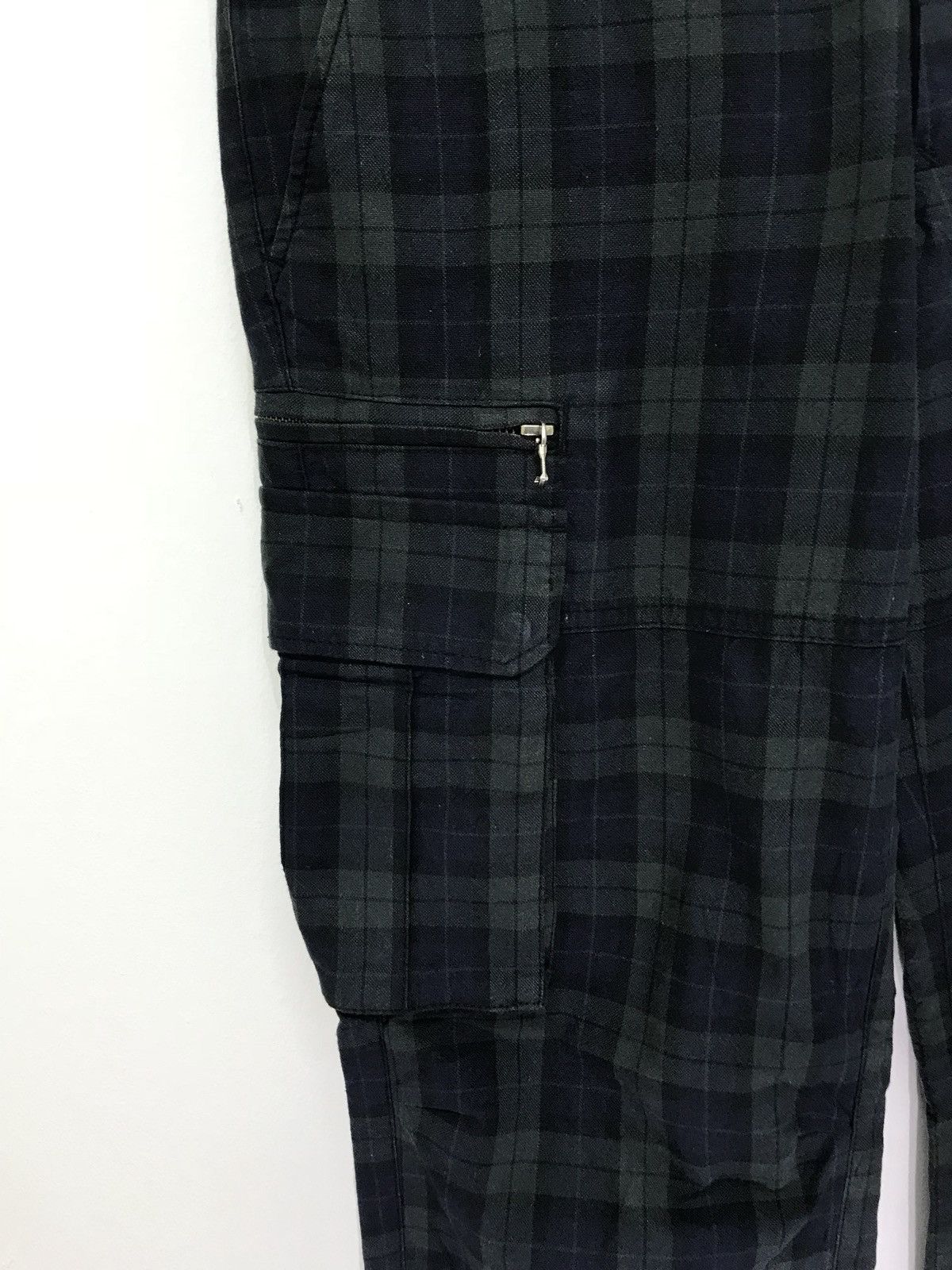 Japanese Brand Japan Brand Tete Homme Cropped Pant Cargo Tartan Regular Size US 30 / EU 46 - 5 Thumbnail