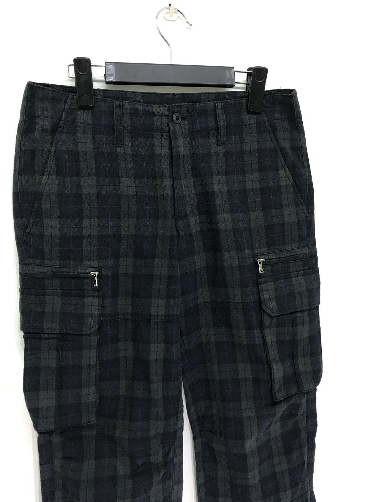 Japanese Brand Japan Brand Tete Homme Cropped Pant Cargo Tartan Regular Size US 30 / EU 46 - 3 Thumbnail