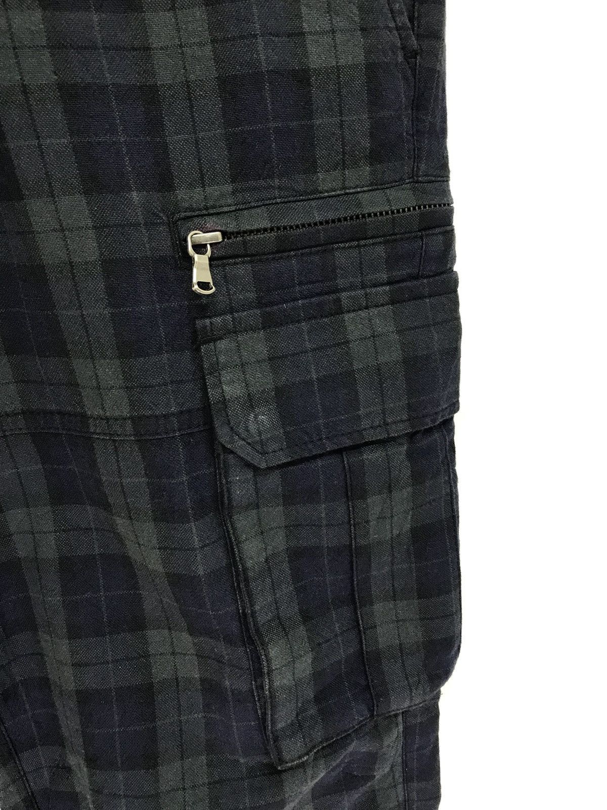 Japanese Brand Japan Brand Tete Homme Cropped Pant Cargo Tartan Regular Size US 30 / EU 46 - 4 Thumbnail