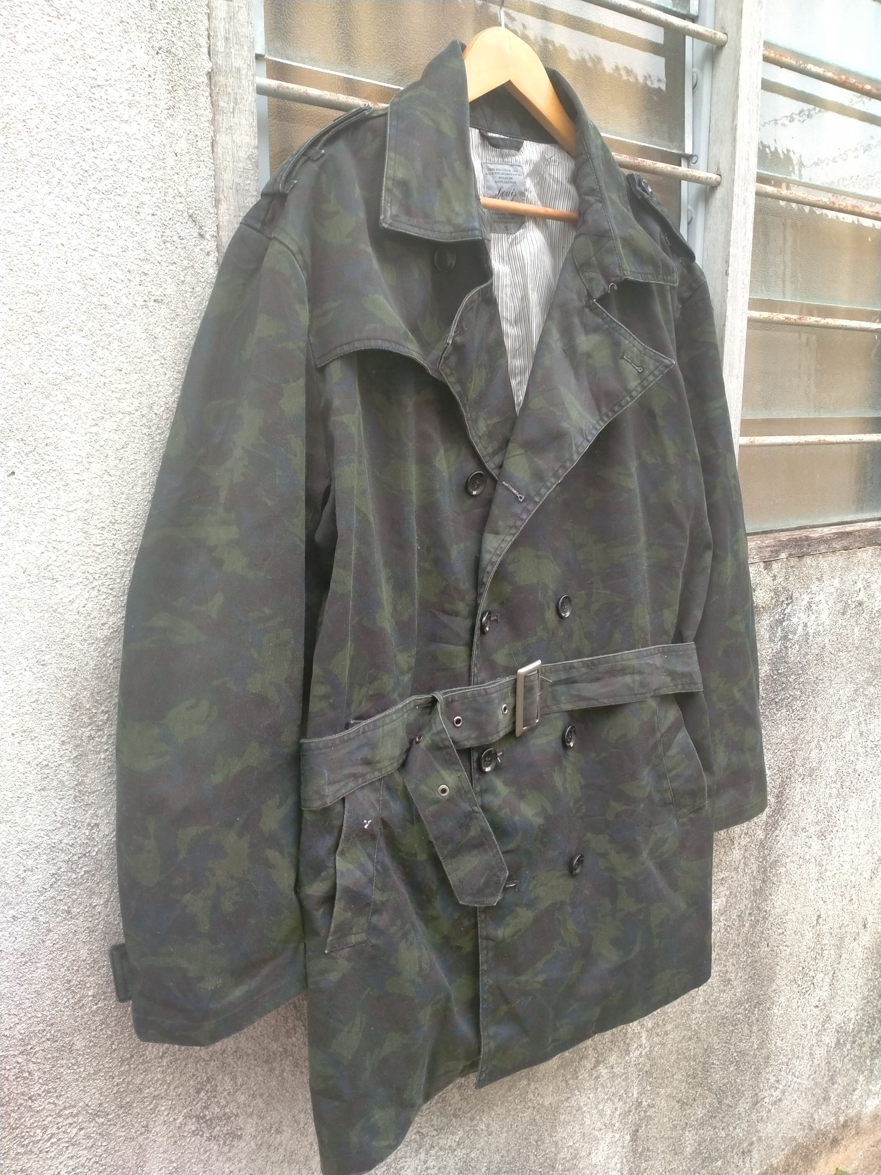 Japanese Brand ⚡️Steals⚡️ Louis Chavlon Camo Overcoat Size US XL / EU 56 / 4 - 3 Thumbnail