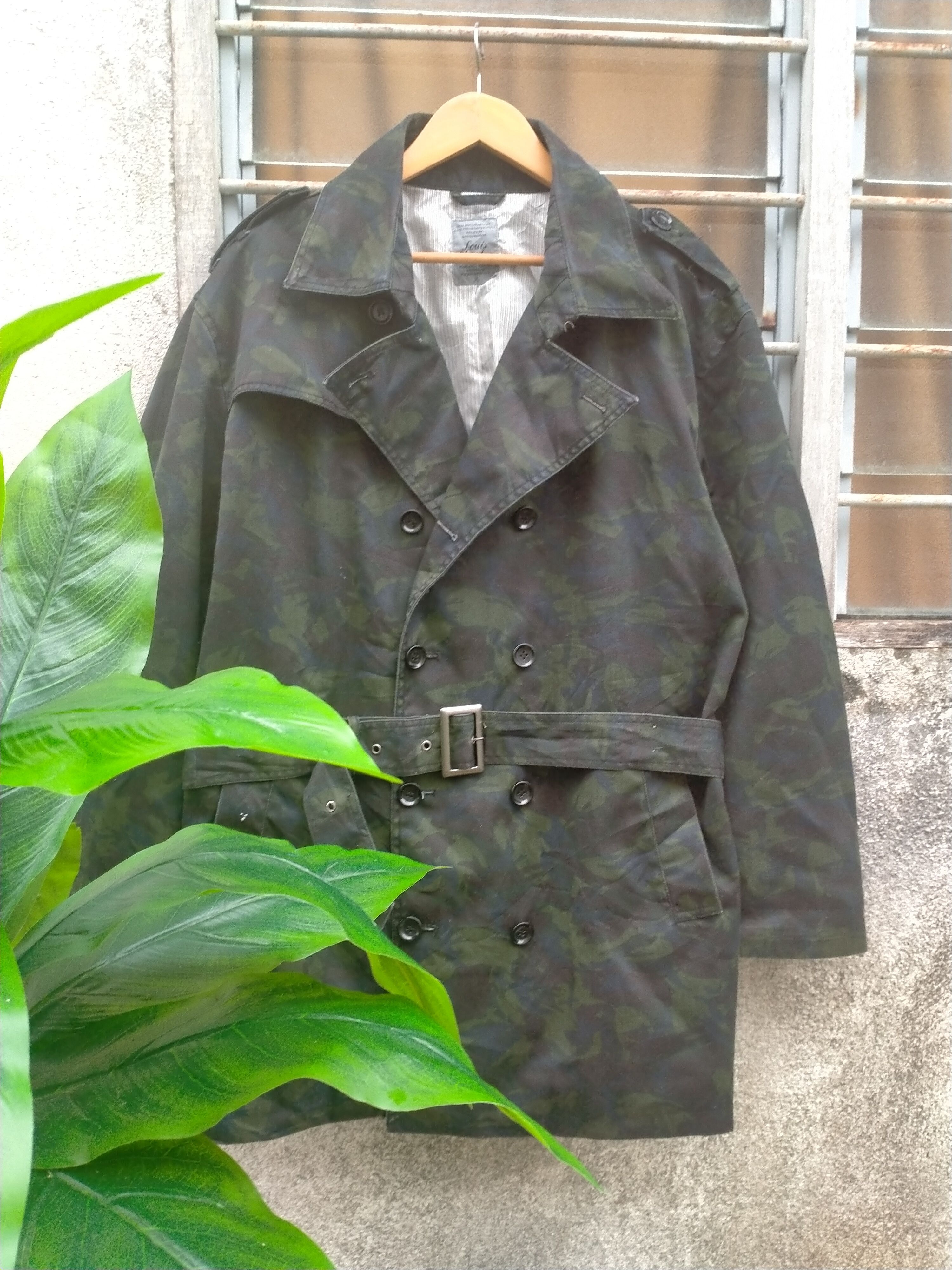 Japanese Brand ⚡️Steals⚡️ Louis Chavlon Camo Overcoat Size US XL / EU 56 / 4 - 1 Thumbnail