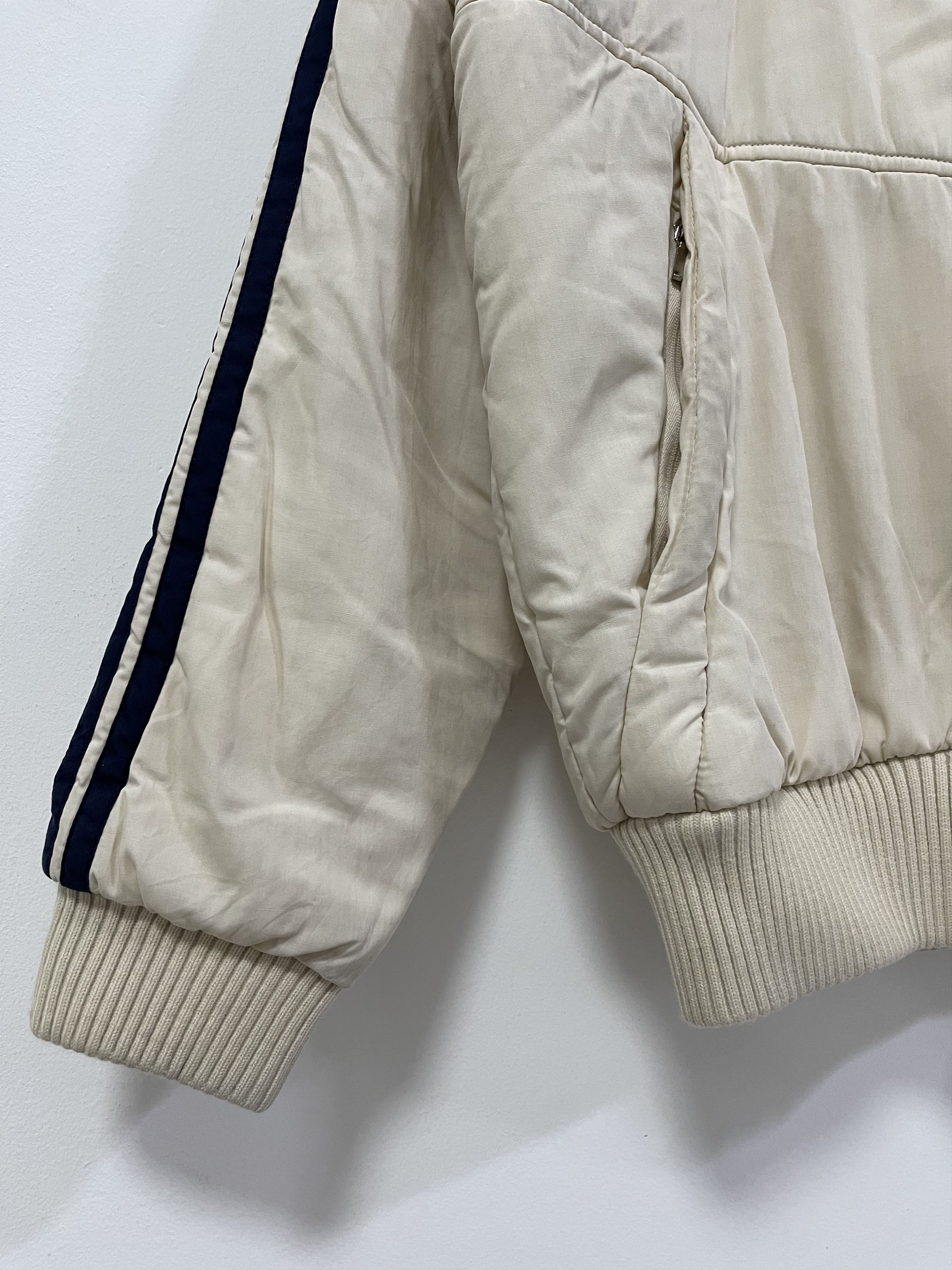 Adidas × Vintage Vintage 80s Adidas Trefoil BRD/W.GERMANY Puffer Down Jacket Size US M / EU 48-50 / 2 - 4 Thumbnail