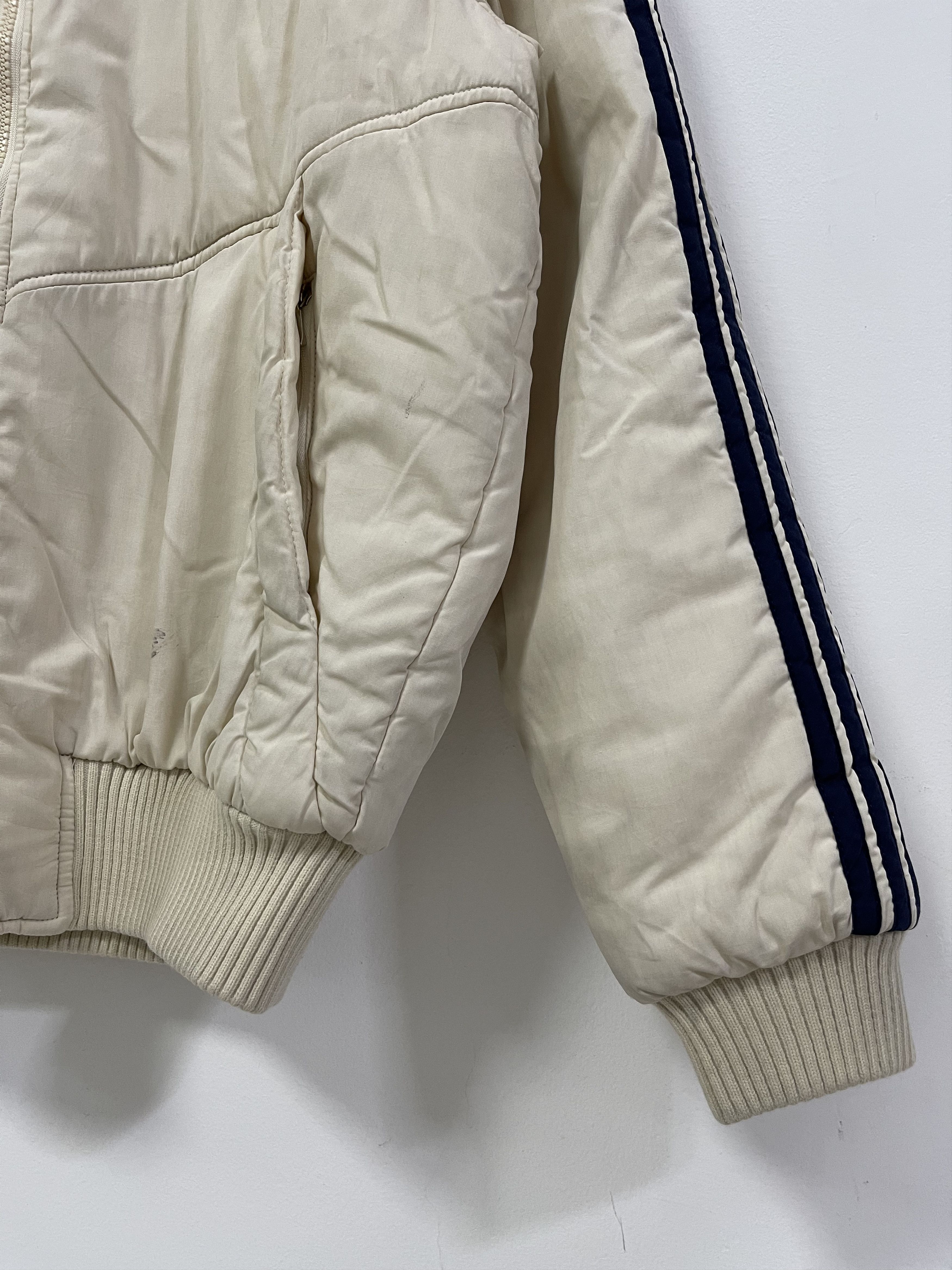 Adidas × Vintage Vintage 80s Adidas Trefoil BRD/W.GERMANY Puffer Down Jacket Size US M / EU 48-50 / 2 - 3 Thumbnail