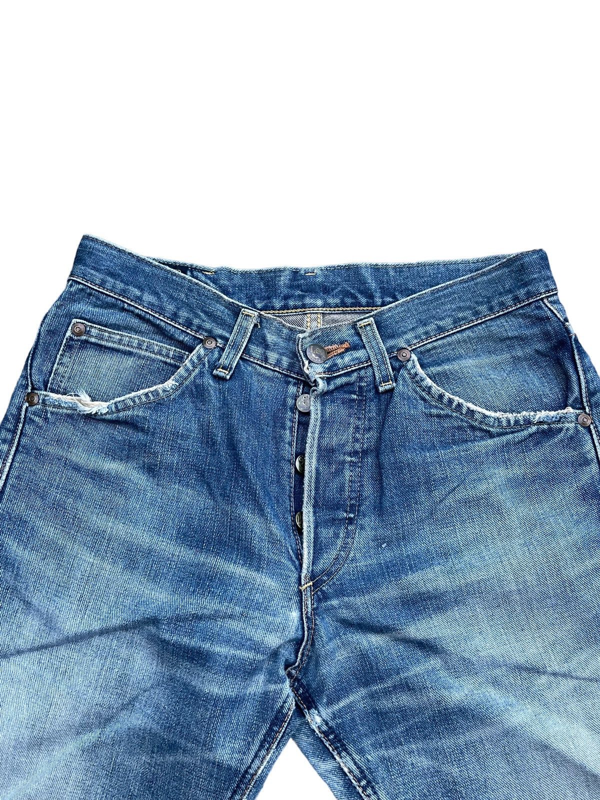 Lee × Vintage Vintage Lee Riders 101 Sanforized Union Made Distresed Size US 30 / EU 46 - 7 Thumbnail