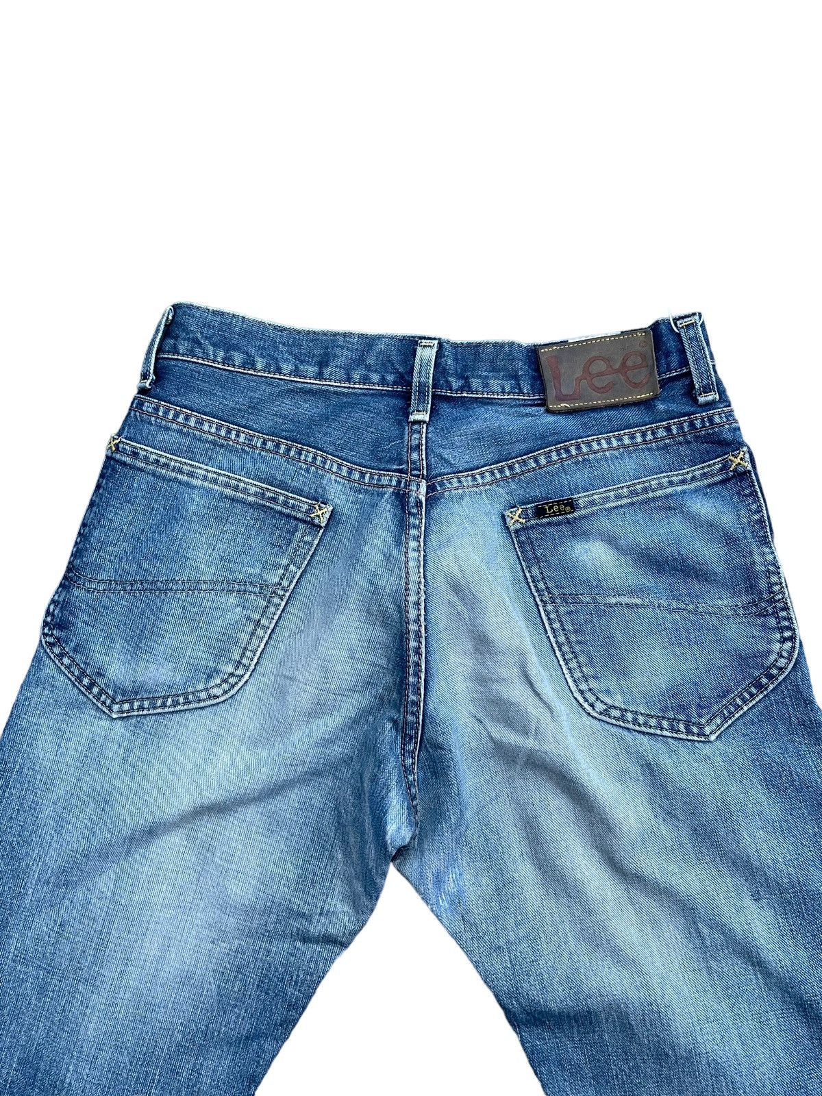 Lee × Vintage Vintage Lee Riders 101 Sanforized Union Made Distresed Size US 30 / EU 46 - 11 Thumbnail