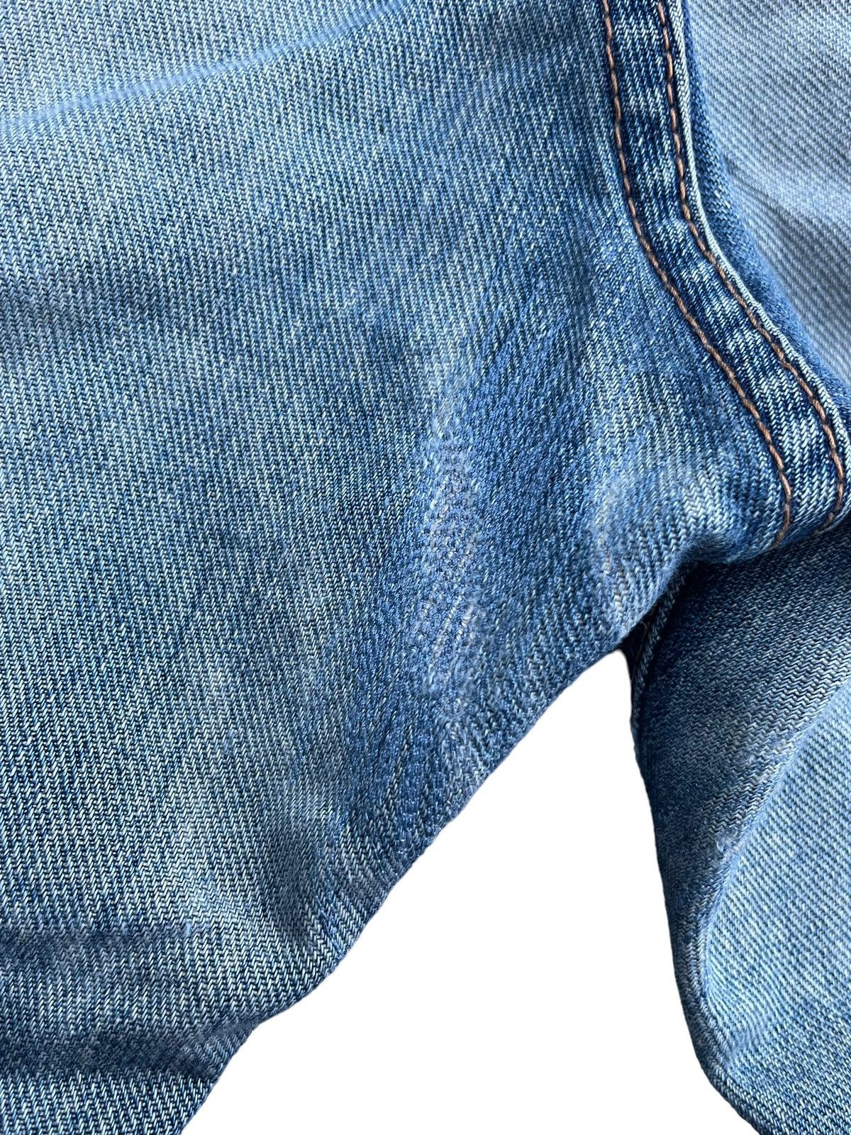 Lee × Vintage Vintage Lee Riders 101 Sanforized Union Made Distresed Size US 30 / EU 46 - 13 Thumbnail