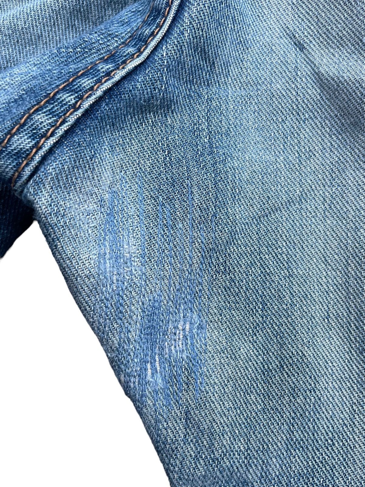 Lee × Vintage Vintage Lee Riders 101 Sanforized Union Made Distresed Size US 30 / EU 46 - 12 Thumbnail