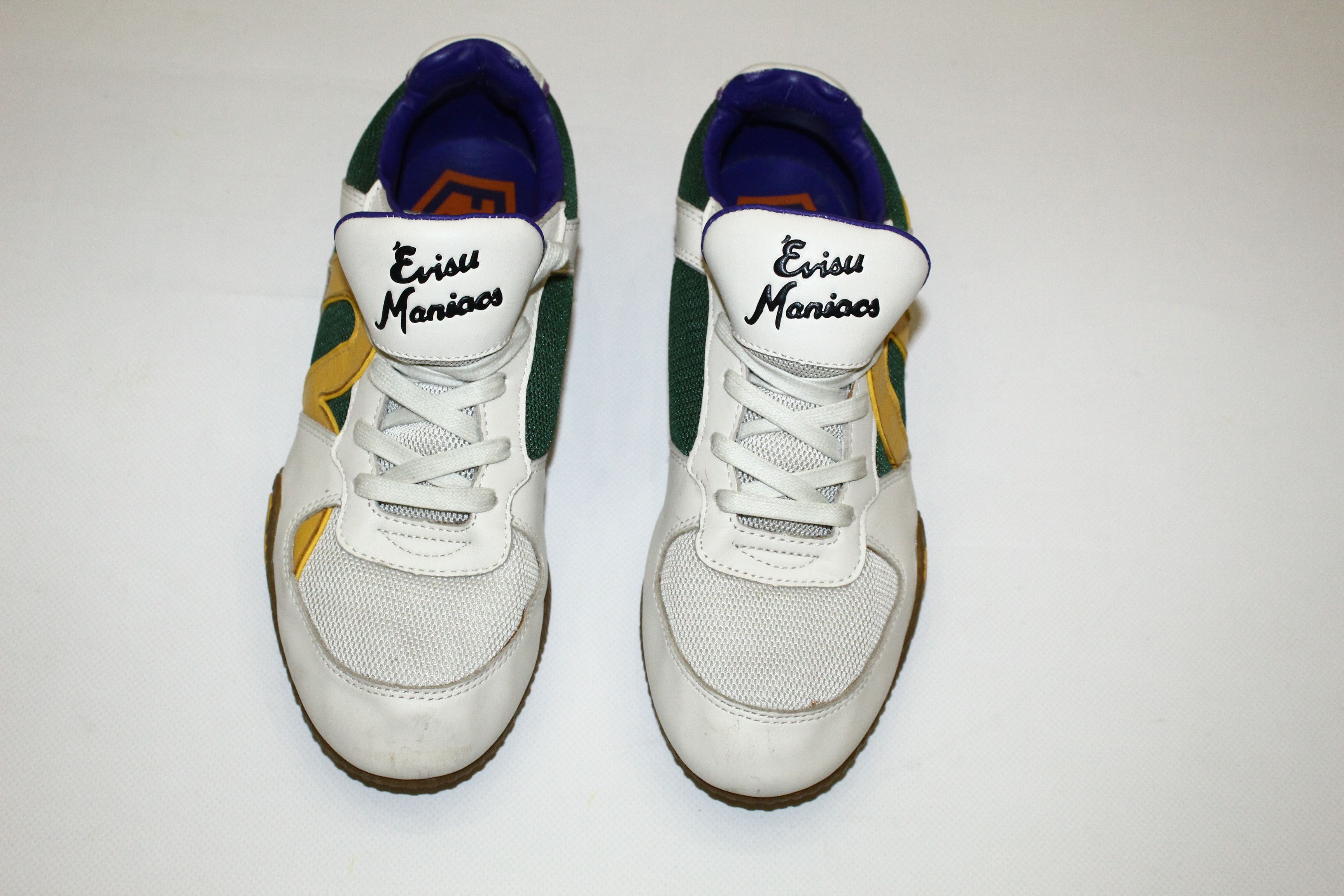 Evisu RARE! Vintage Evisu Maniacs Leather Sneakers Size US 8 / EU 41 - 5 Thumbnail