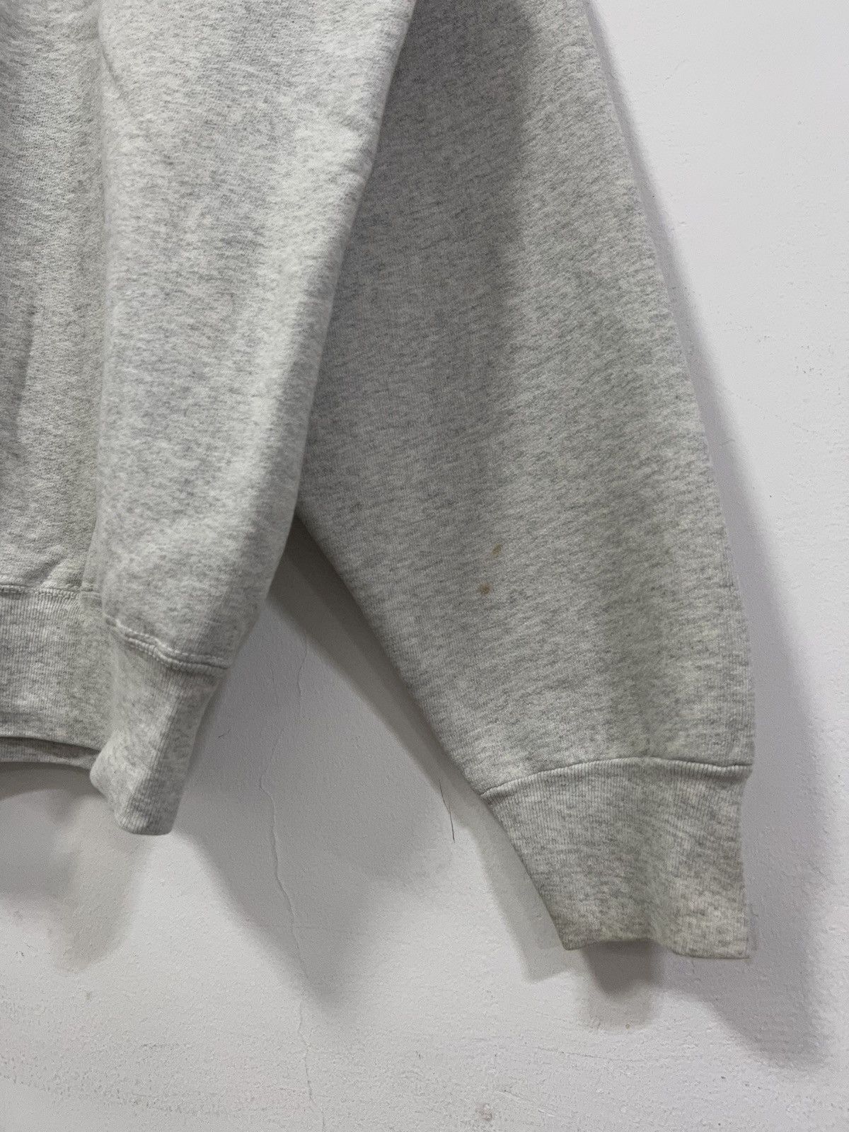 Fruit Of The Loom × Vintage Vintage 90s Silks Flag Design Distressed Sweatshirt Size US XXL / EU 58 / 5 - 4 Thumbnail