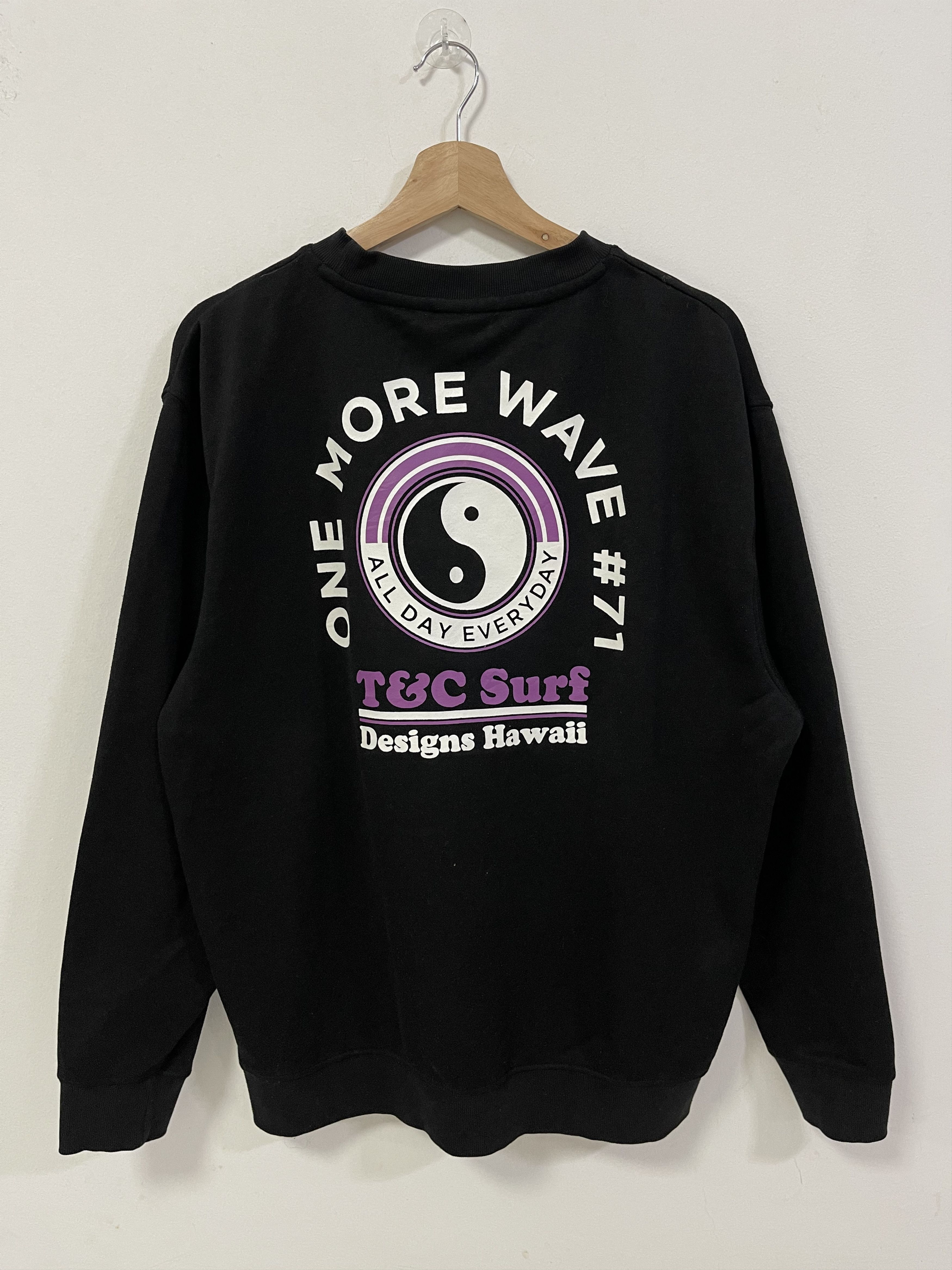 Vintage Vintage T&C Surf Design Hawaiian Big Logo Sweatshirt Size US M / EU 48-50 / 2 - 1 Thumbnail