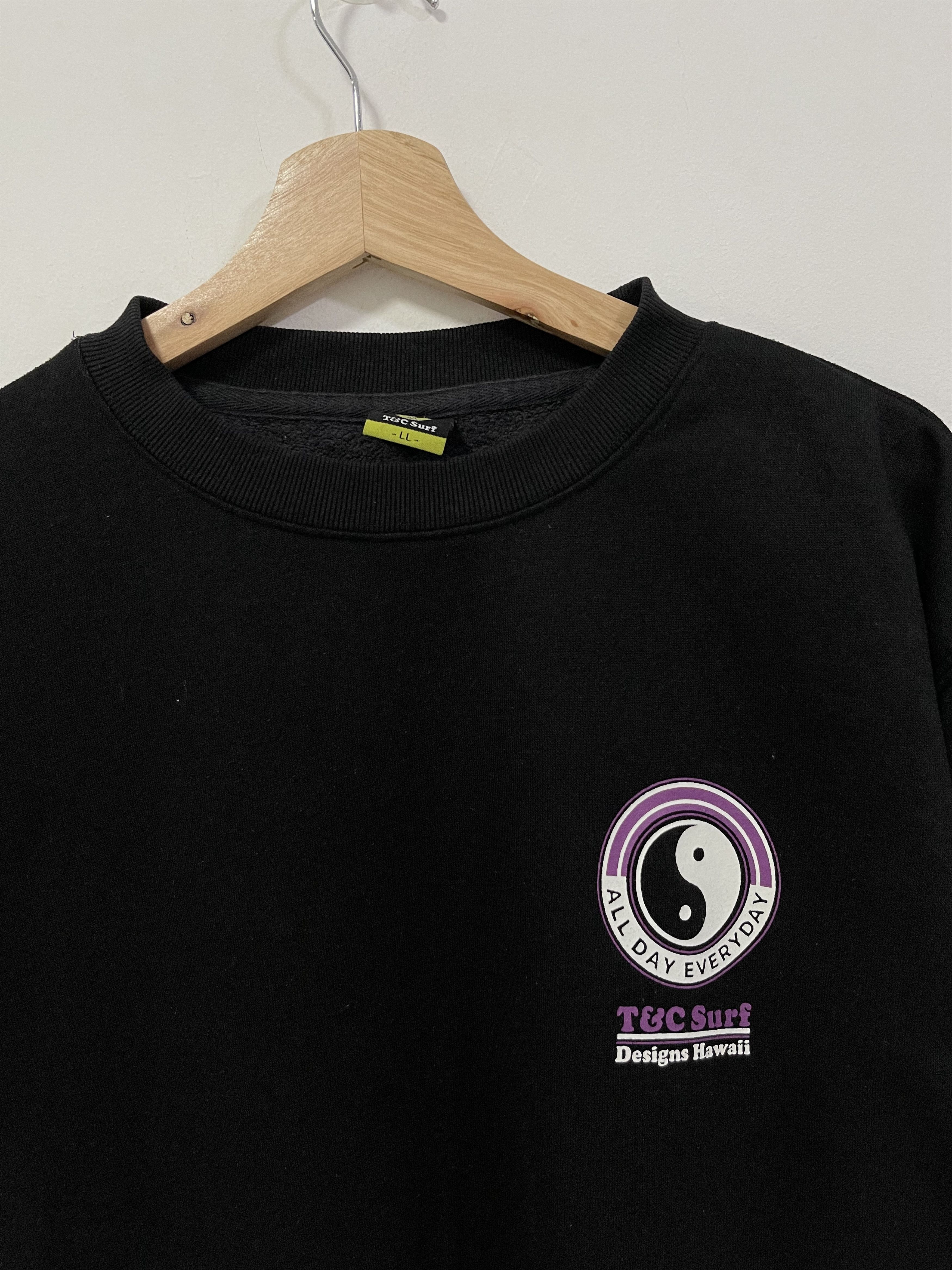 Vintage Vintage T&C Surf Design Hawaiian Big Logo Sweatshirt Size US M / EU 48-50 / 2 - 10 Thumbnail