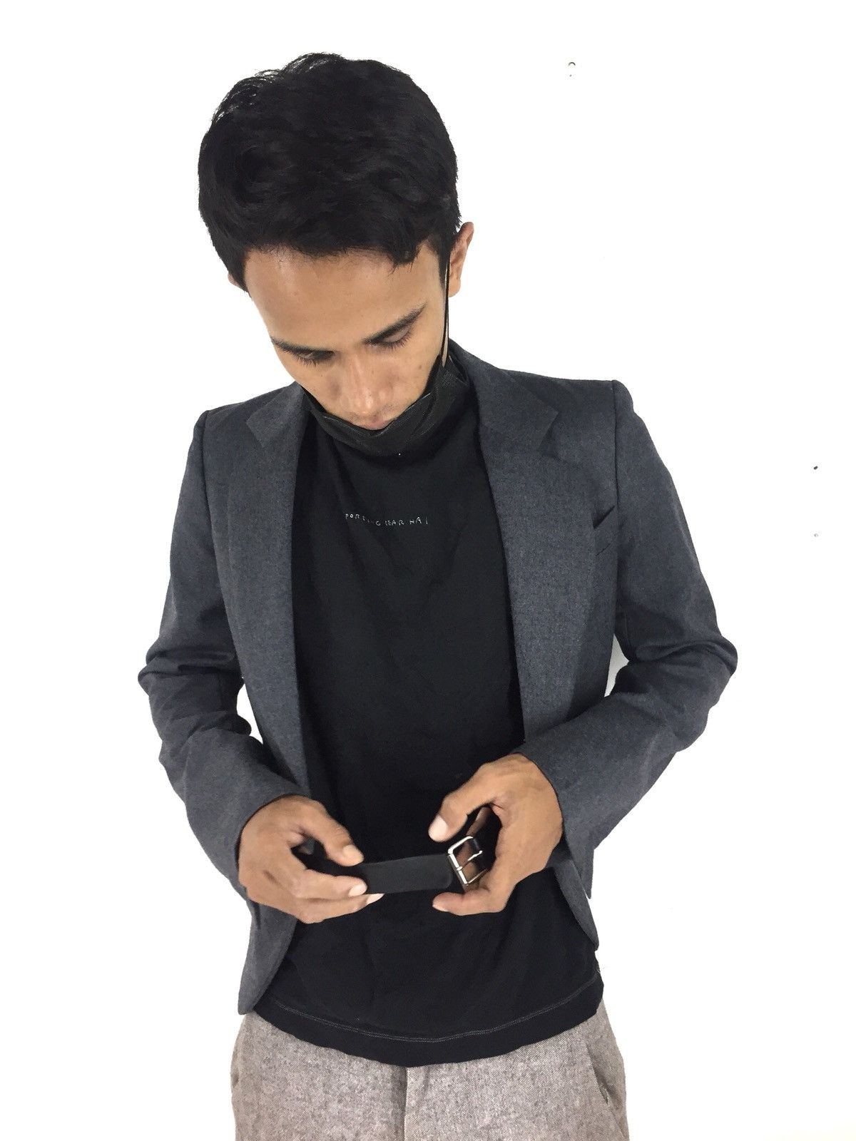 Jean Paul Knott Jean paul knott belted coat Jacket | Grailed