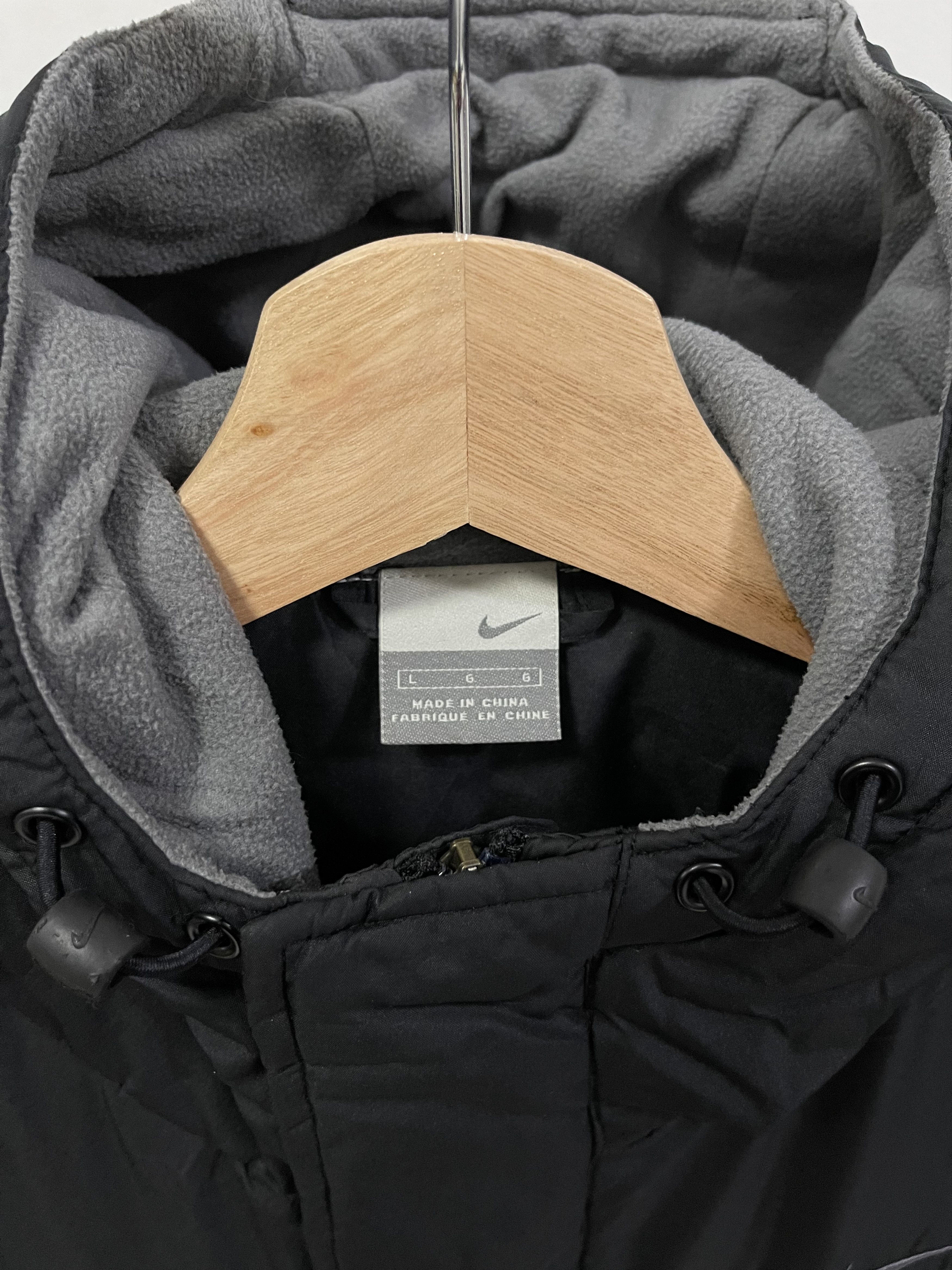Nike × Vintage Y2k Nike Swoosh Mini Logo Embroidery Primaloft Hoodie Size US M / EU 48-50 / 2 - 12 Thumbnail