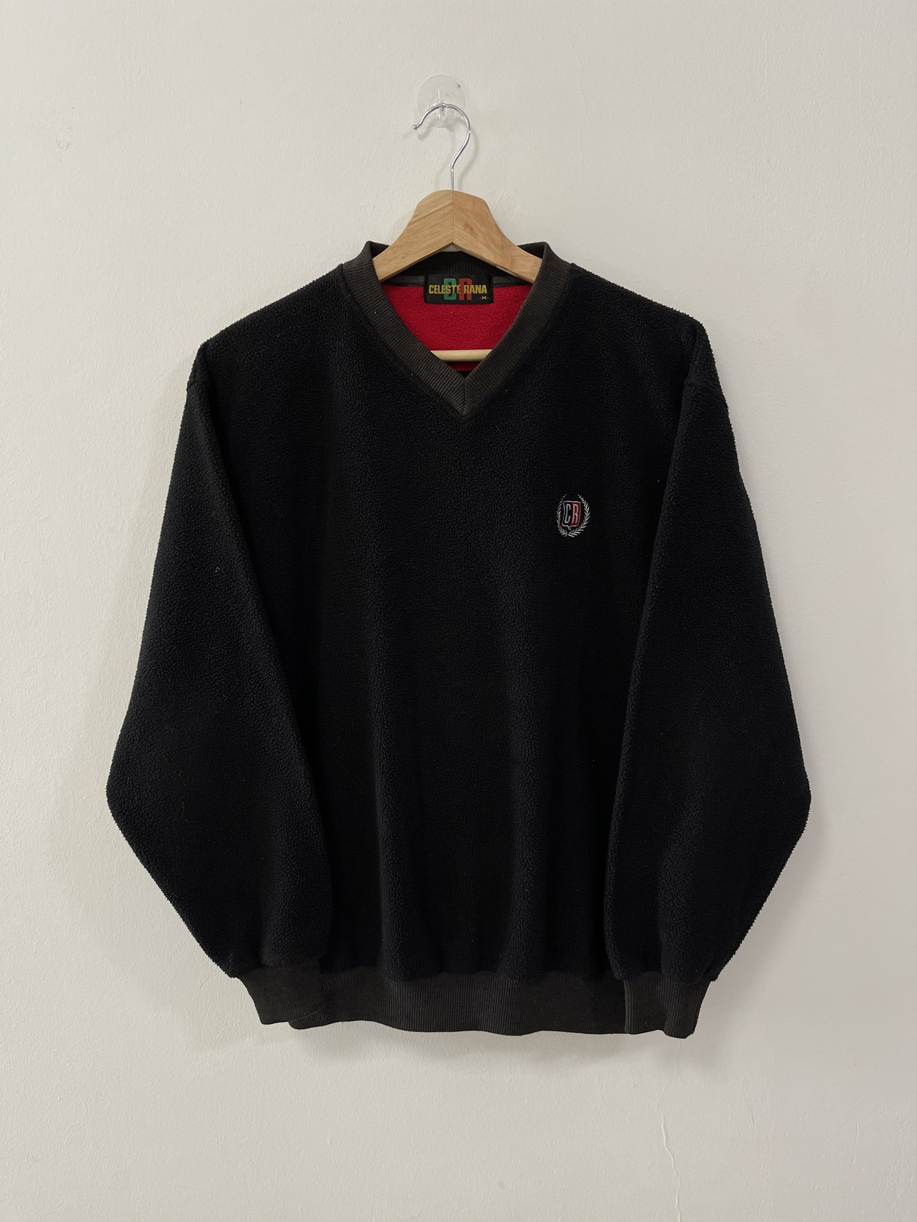 Japanese Brand × Vintage Celeste Rana Mini Logo Embroidery Fleece Swatshirt Size US M / EU 48-50 / 2 - 1 Thumbnail