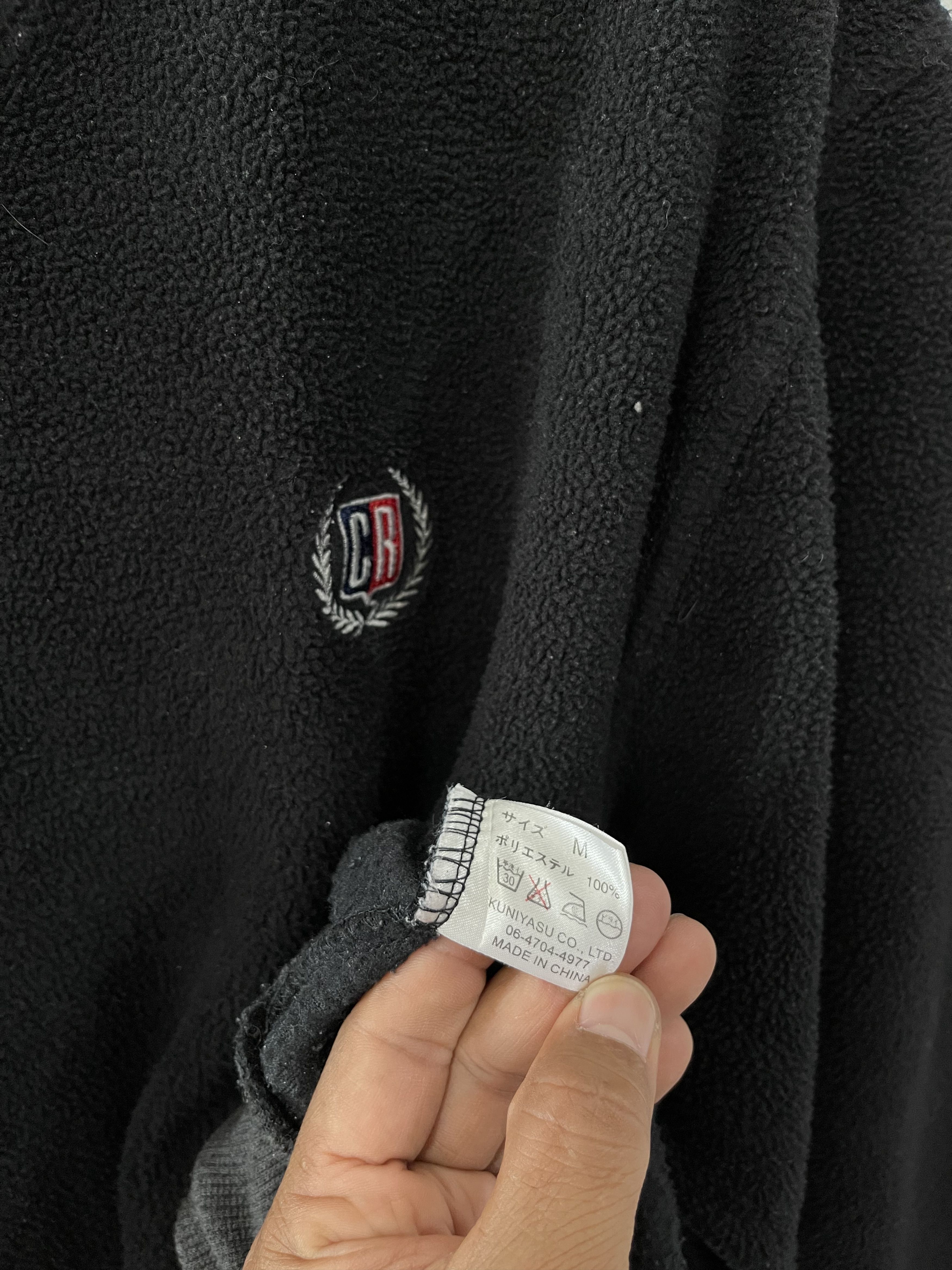 Japanese Brand × Vintage Celeste Rana Mini Logo Embroidery Fleece Swatshirt Size US M / EU 48-50 / 2 - 7 Thumbnail