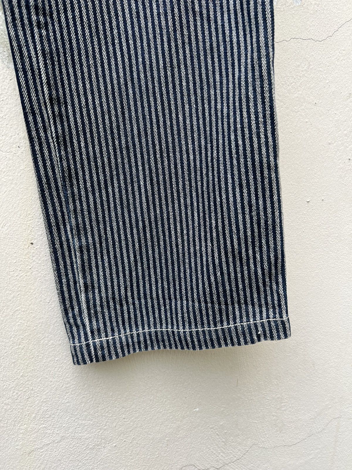 ABAHOUSE Vintage ABAHOUSE Made in Japan Striped Denim Pant Size US 31 - 11 Thumbnail