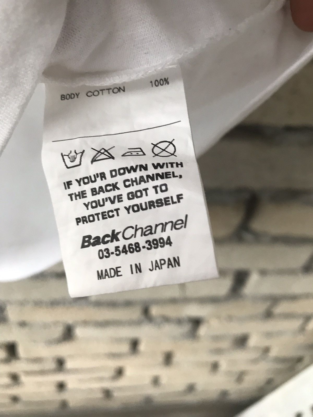Japanese Brand Back Channel Streetwear Designer Def-T Size US L / EU 52-54 / 3 - 6 Thumbnail