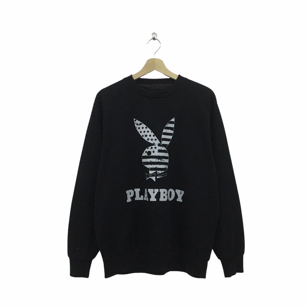 Japanese Brand × Playboy Rare Playboy Big Logo Sweatshirt Size US M / EU 48-50 / 2 - 1 Thumbnail