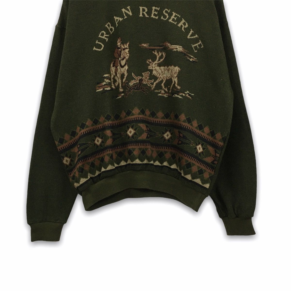 Japanese Brand × Vintage Vintage Cecilene Art Design Knitwear Sweatshirt Size US L / EU 52-54 / 3 - 5 Thumbnail