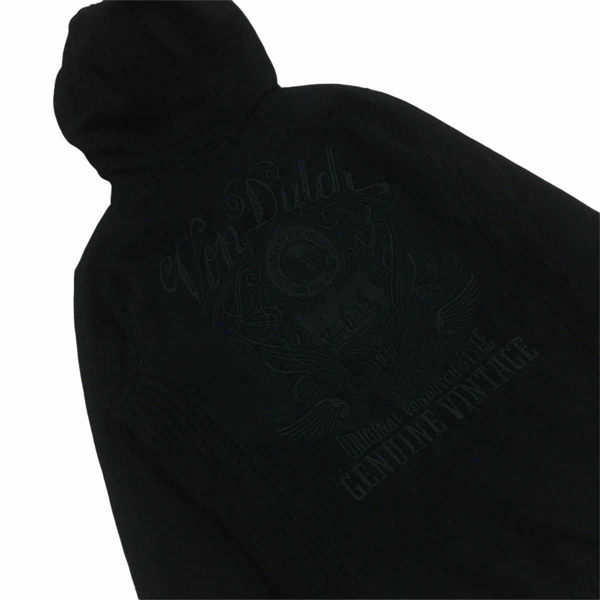 Von Dutch Rare Von Dutch All Embroidery Logo Sweater Hoodie Size US S / EU 44-46 / 1 - 9 Thumbnail