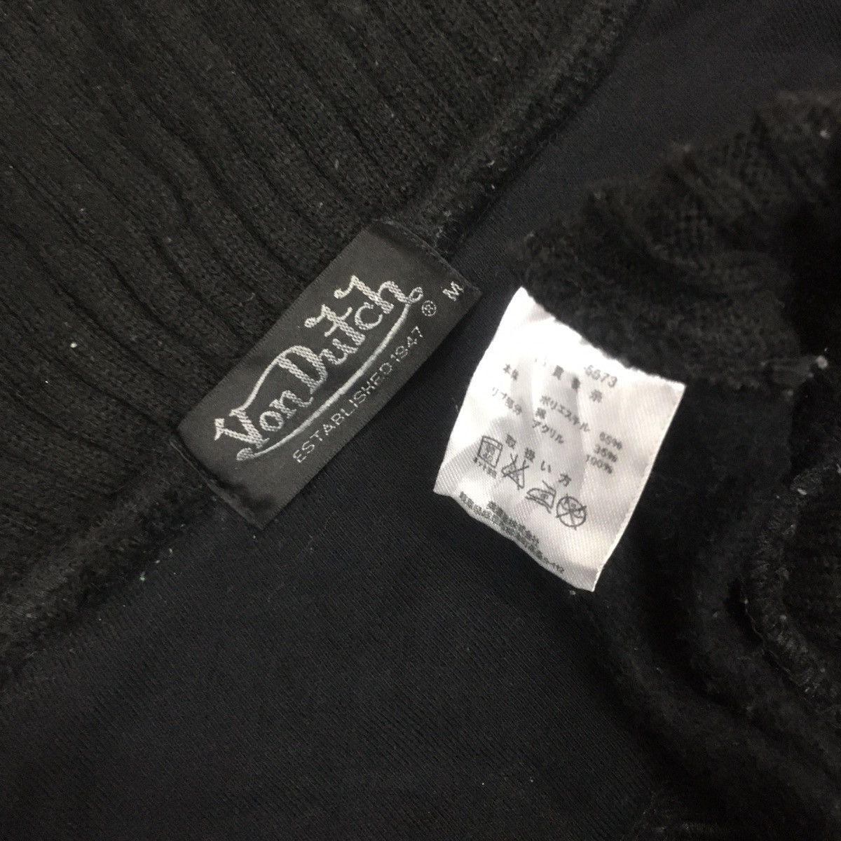 Von Dutch Rare Von Dutch All Embroidery Logo Sweater Hoodie Size US S / EU 44-46 / 1 - 4 Thumbnail