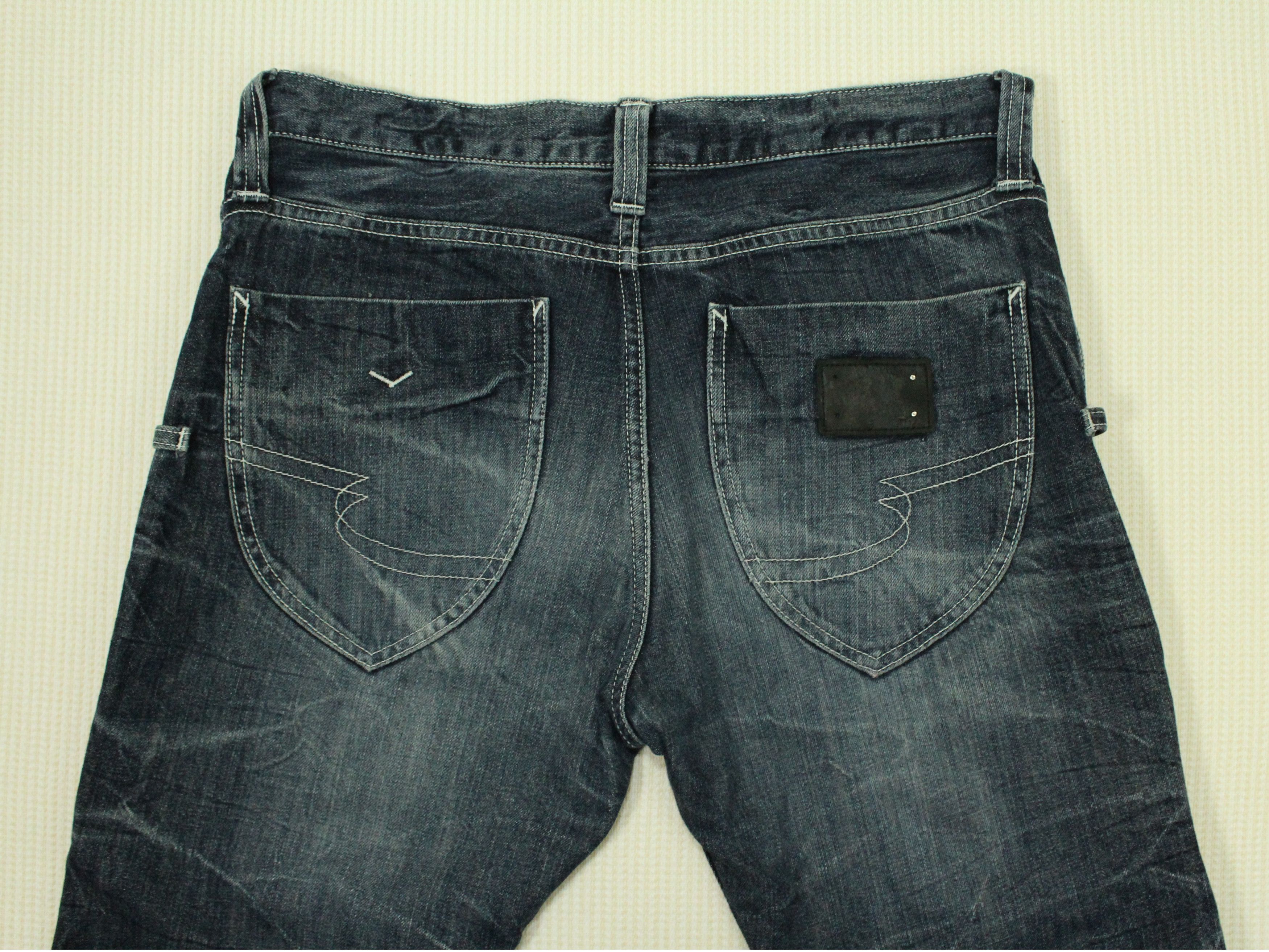 semanticdesign SEMANTIC DESIGN Pants Denim Zipper Pants Size US 32 / EU 48 - 6 Thumbnail