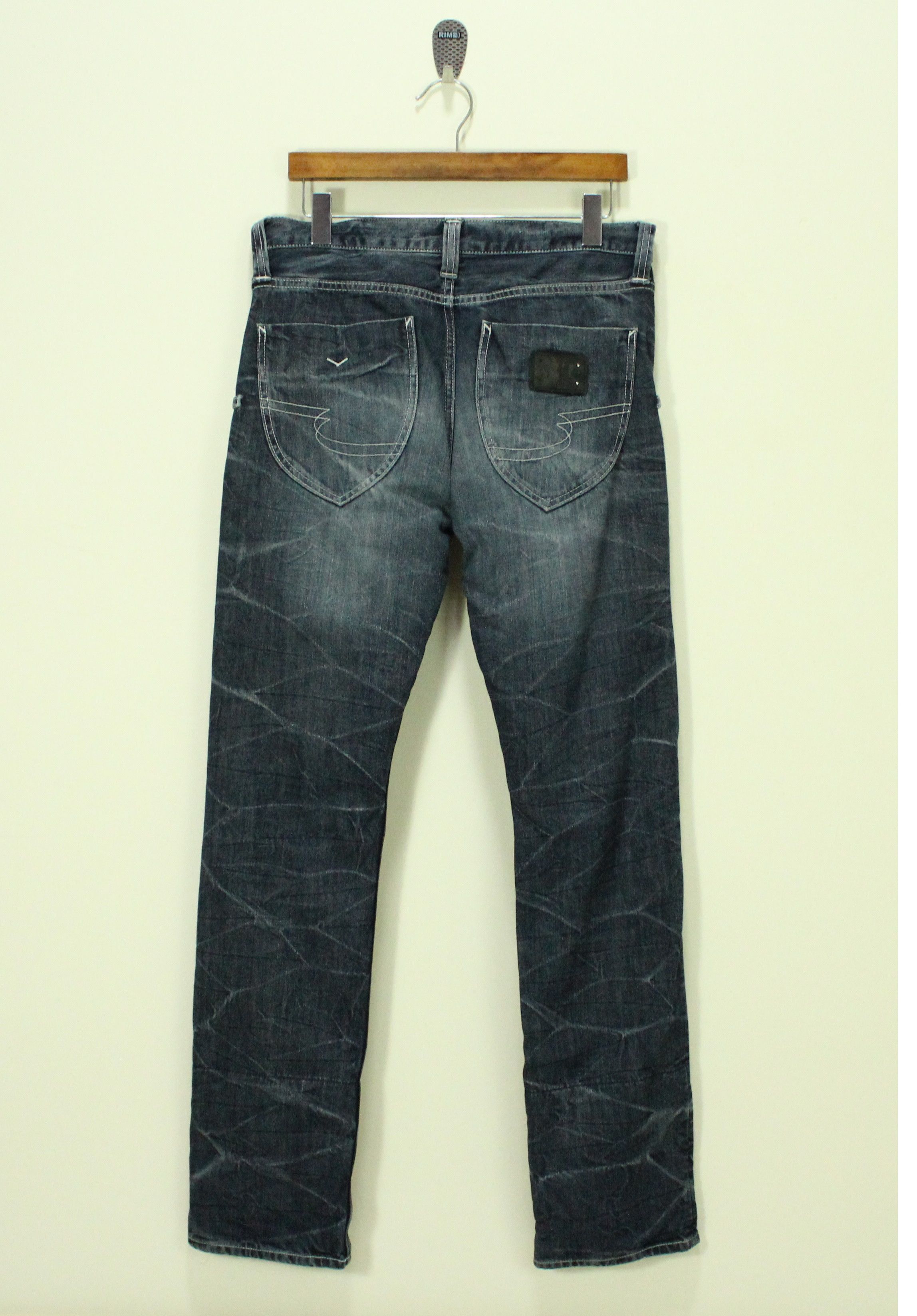 semanticdesign SEMANTIC DESIGN Pants Denim Zipper Pants Size US 32 / EU 48 - 2 Thumbnail