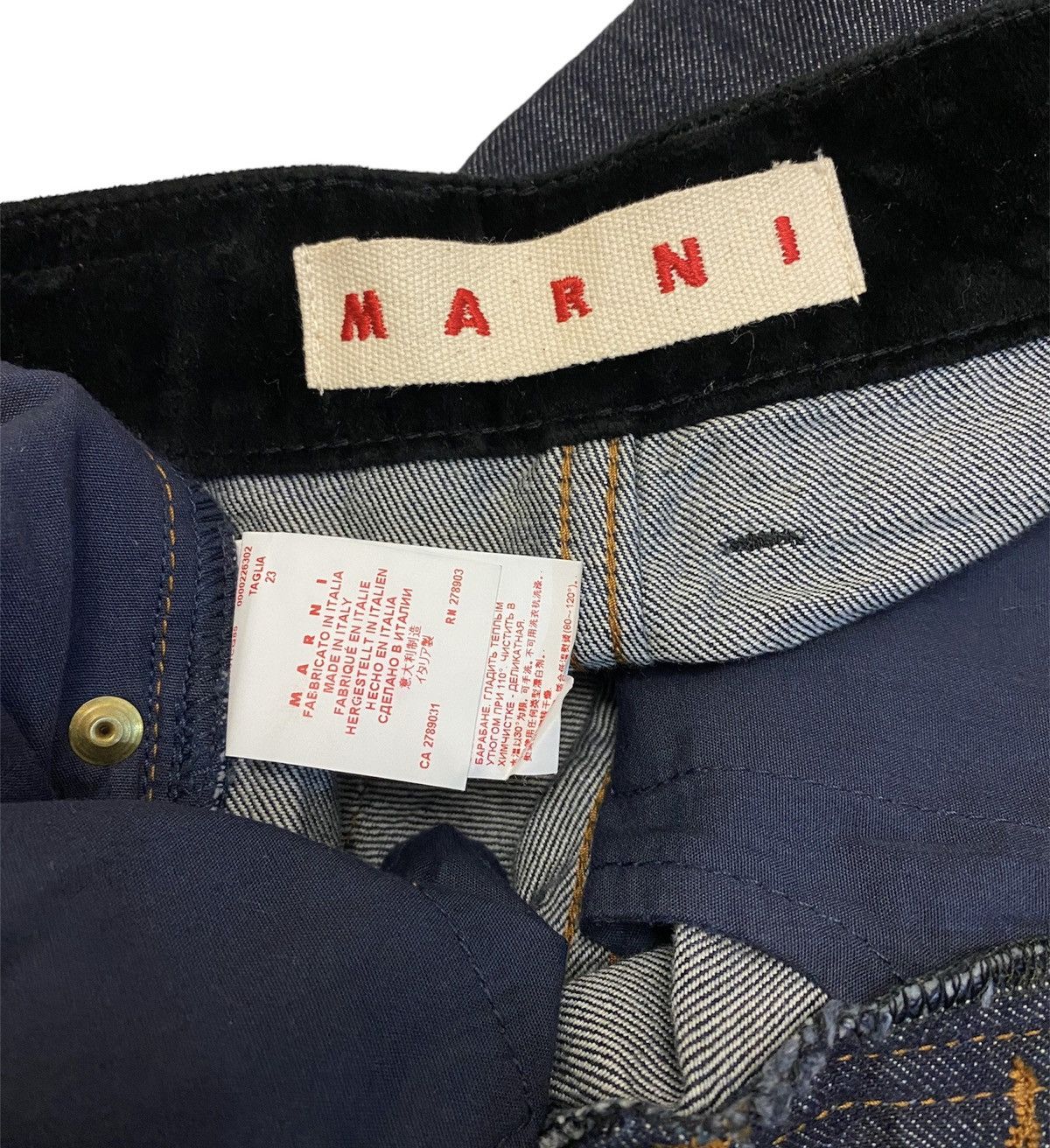 Marni 🔥🔥💰💰Marni two layer jeans Size 25" / US 0 / IT 36 - 14 Thumbnail