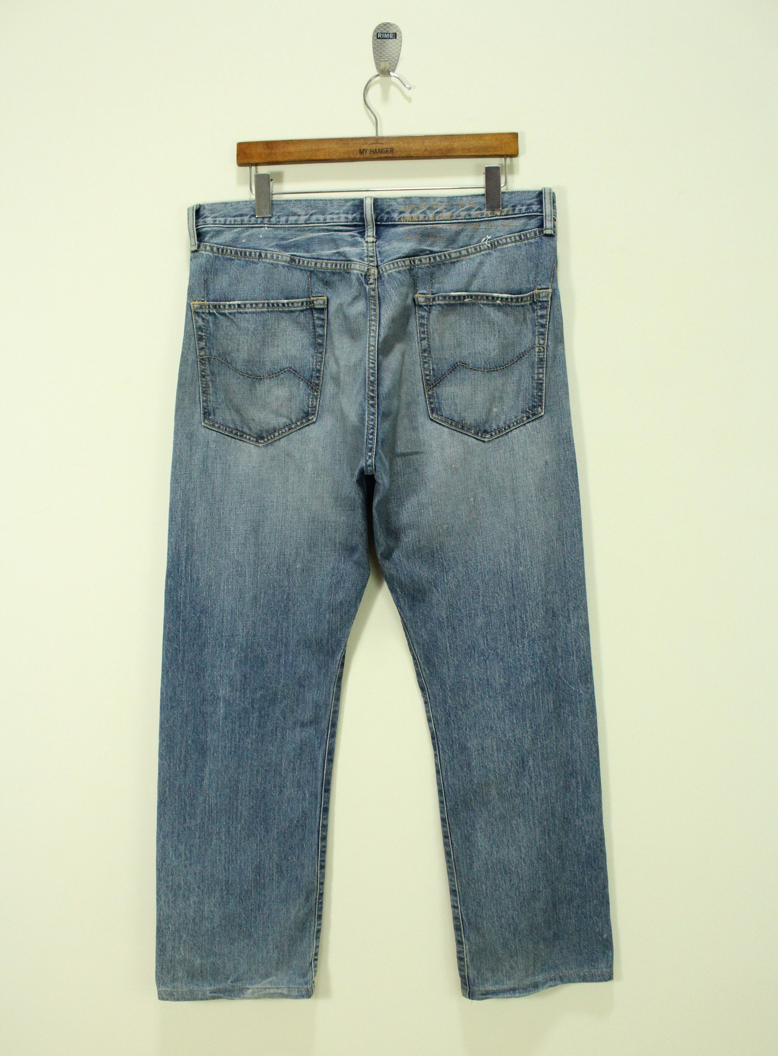 Avirex AVIREX Denim Patchwork Sashiko Boro Distressed Style Size US 36 / EU 52 - 2 Thumbnail