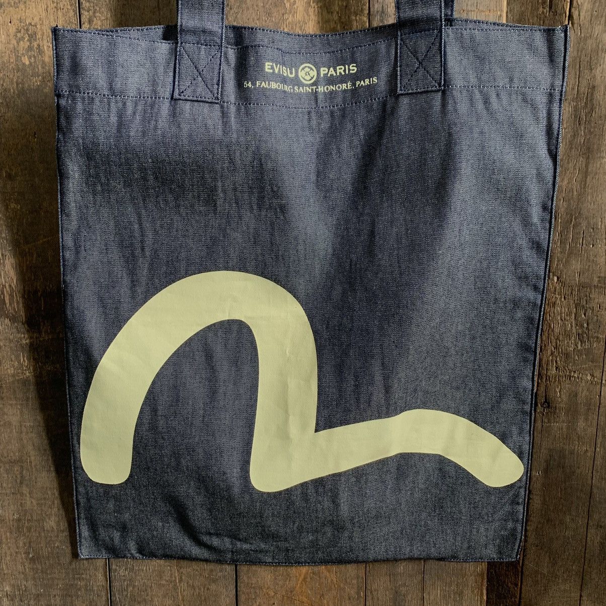 Evisu × Vintage Vintage Evisu Paris tote bag Size ONE SIZE - 2 Thumbnail