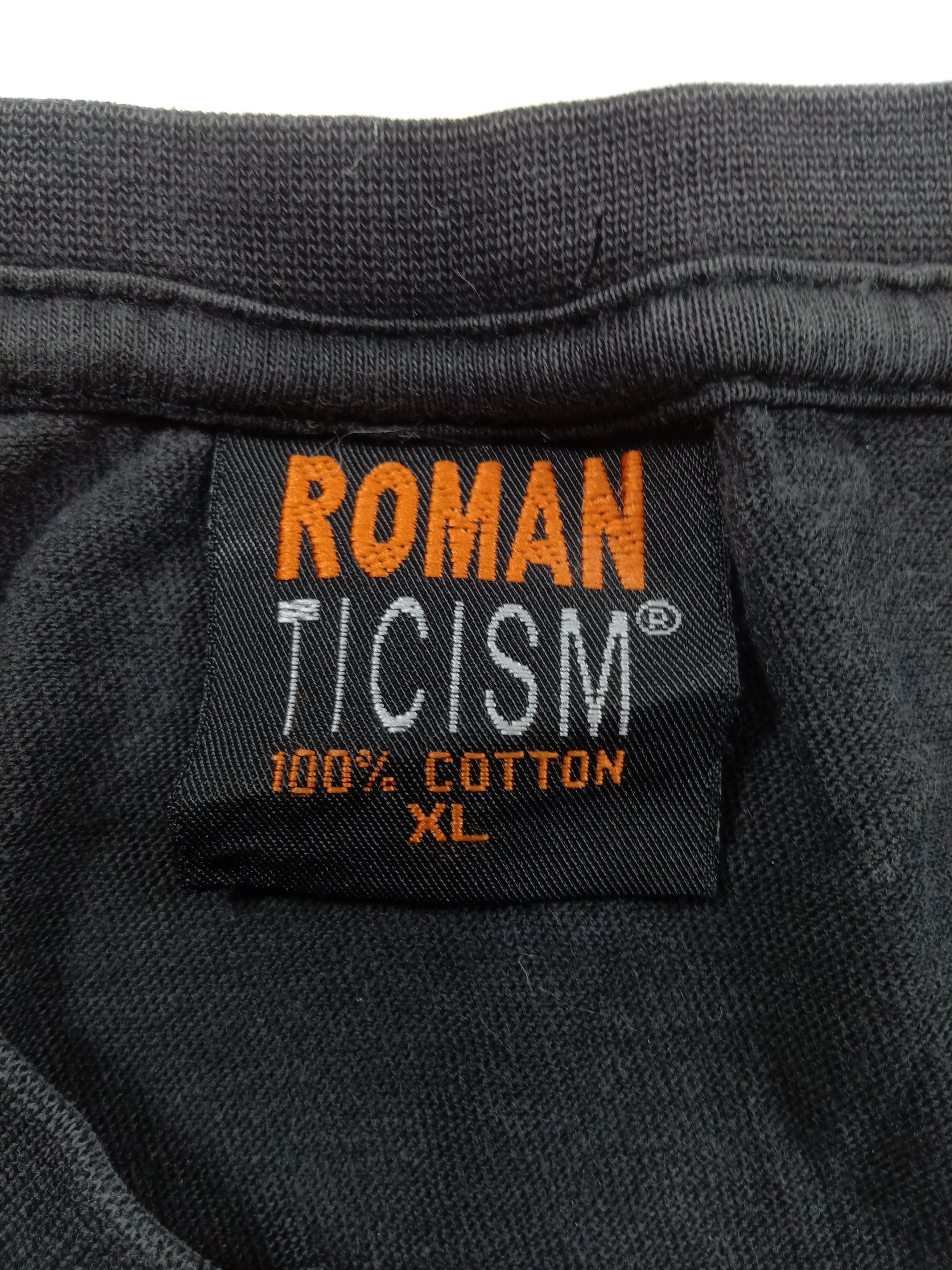 Japanese Brand Vintage Roman Ticism Soul Master Skull Motorcycle T Shirt Size US L / EU 52-54 / 3 - 8 Thumbnail