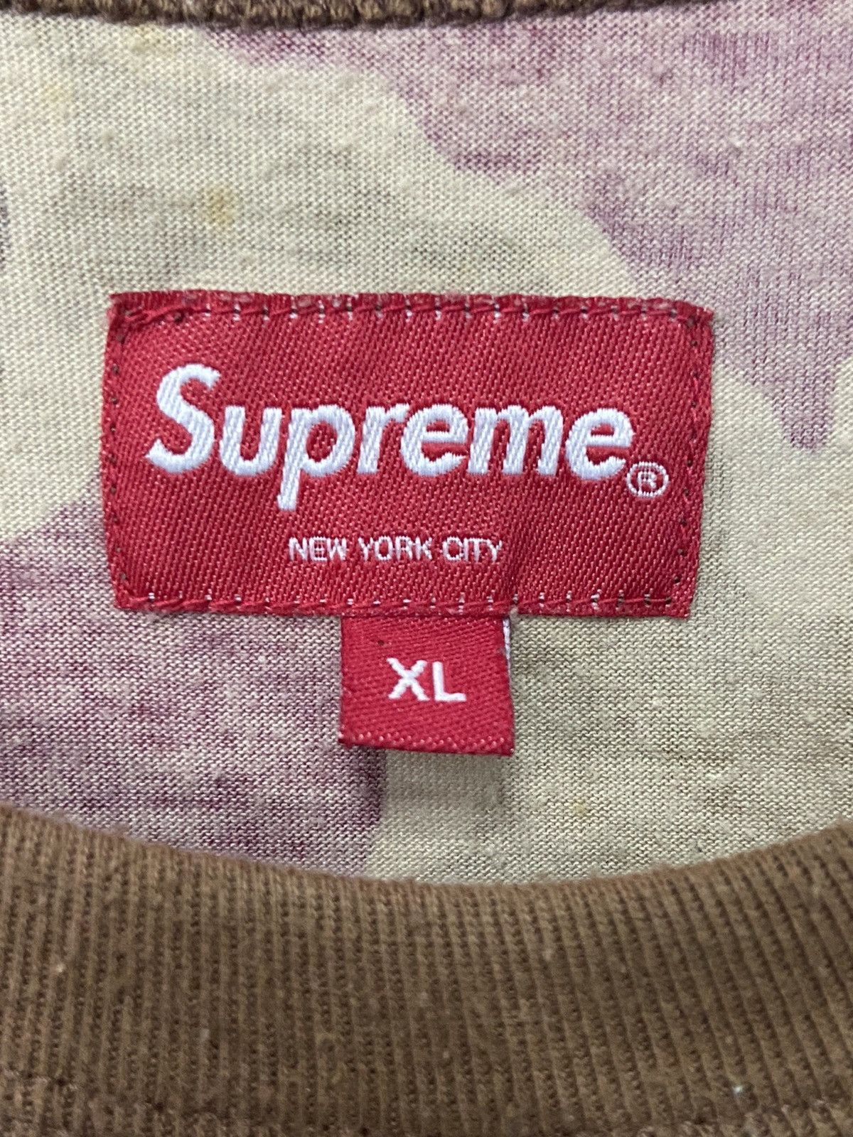 Supreme SS 13 Supreme Tiger Camo Pocket tee Size US XL / EU 56 / 4 - 10 Thumbnail