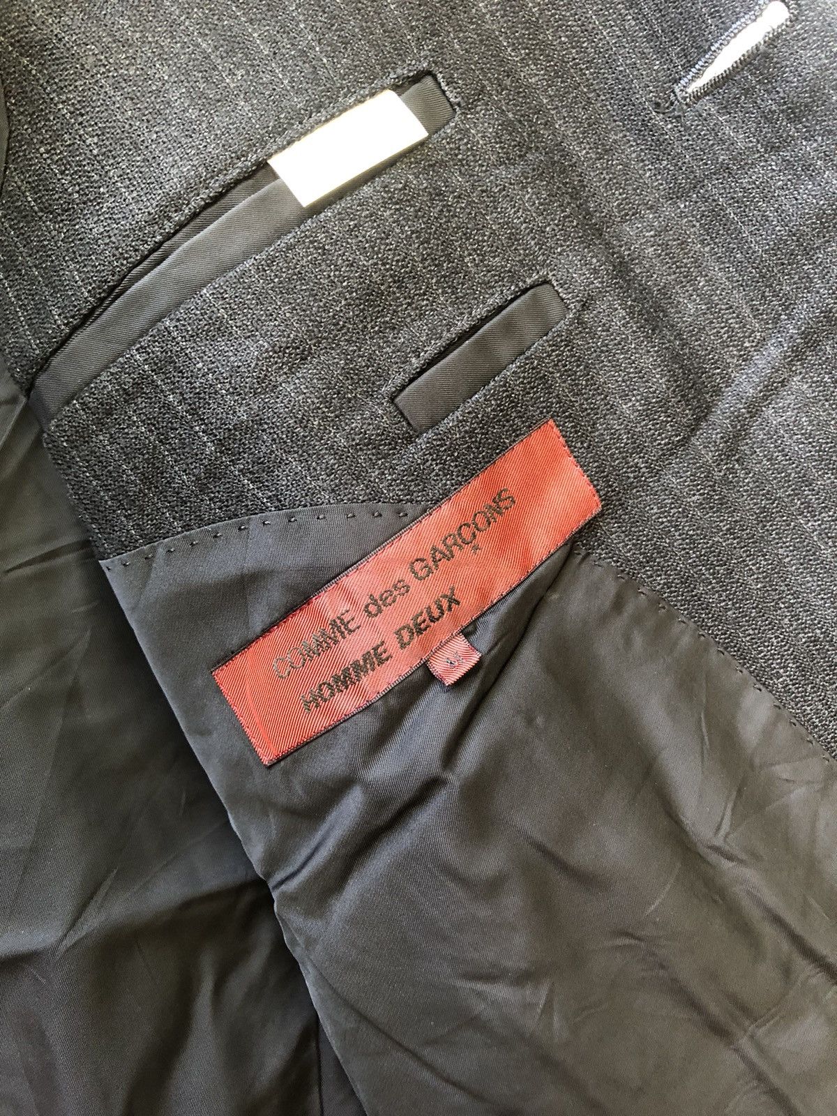 Comme des Garcons × Comme des Garcons Homme Plus × Junya Watanabe Comme Des Garcons Homme Deux Blazer Size 38L - 5 Thumbnail