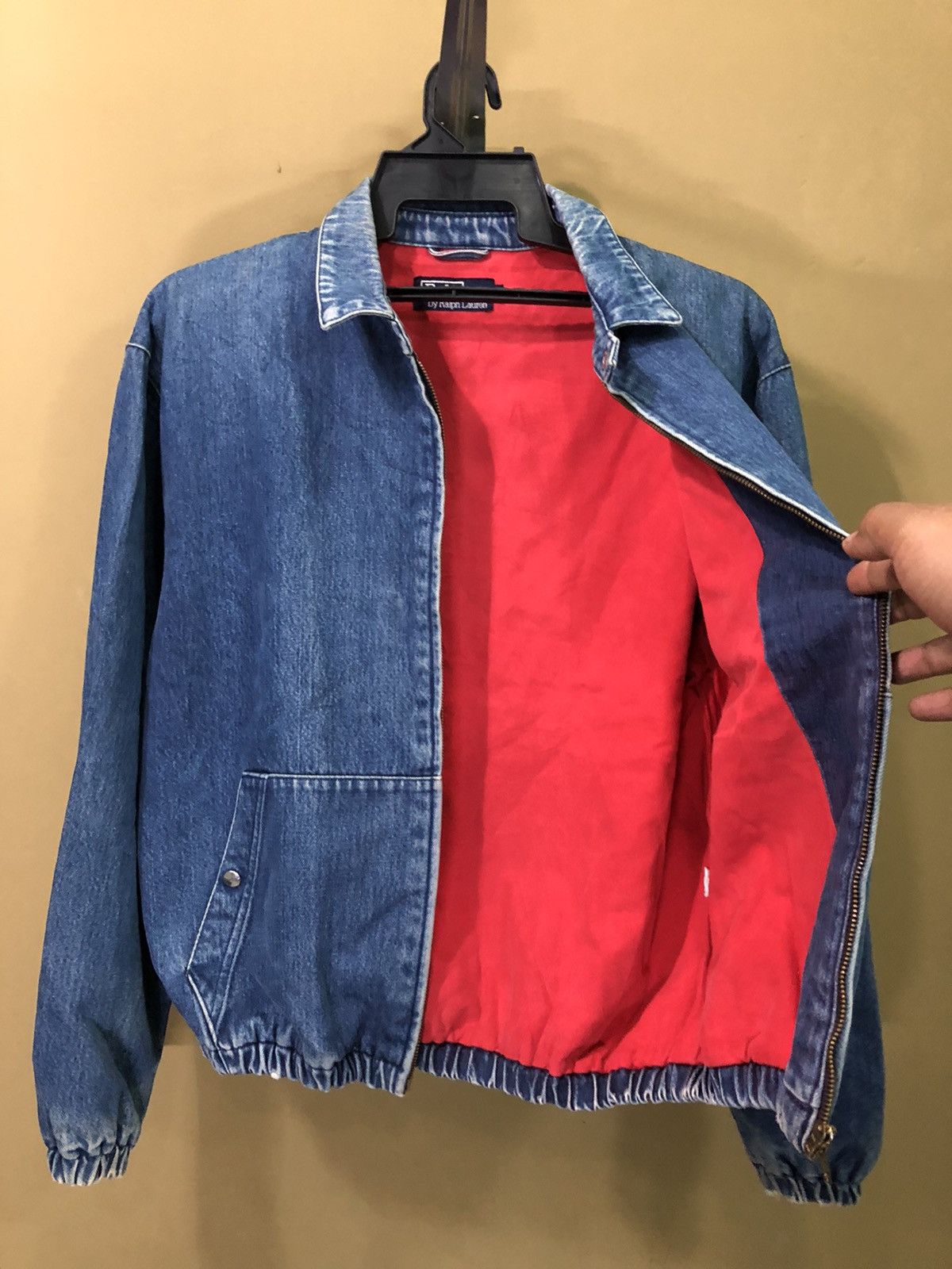 Polo Ralph Lauren Vintage Polo Ralph Lauren Denim Zipper Jacket Size US M / EU 48-50 / 2 - 7 Thumbnail